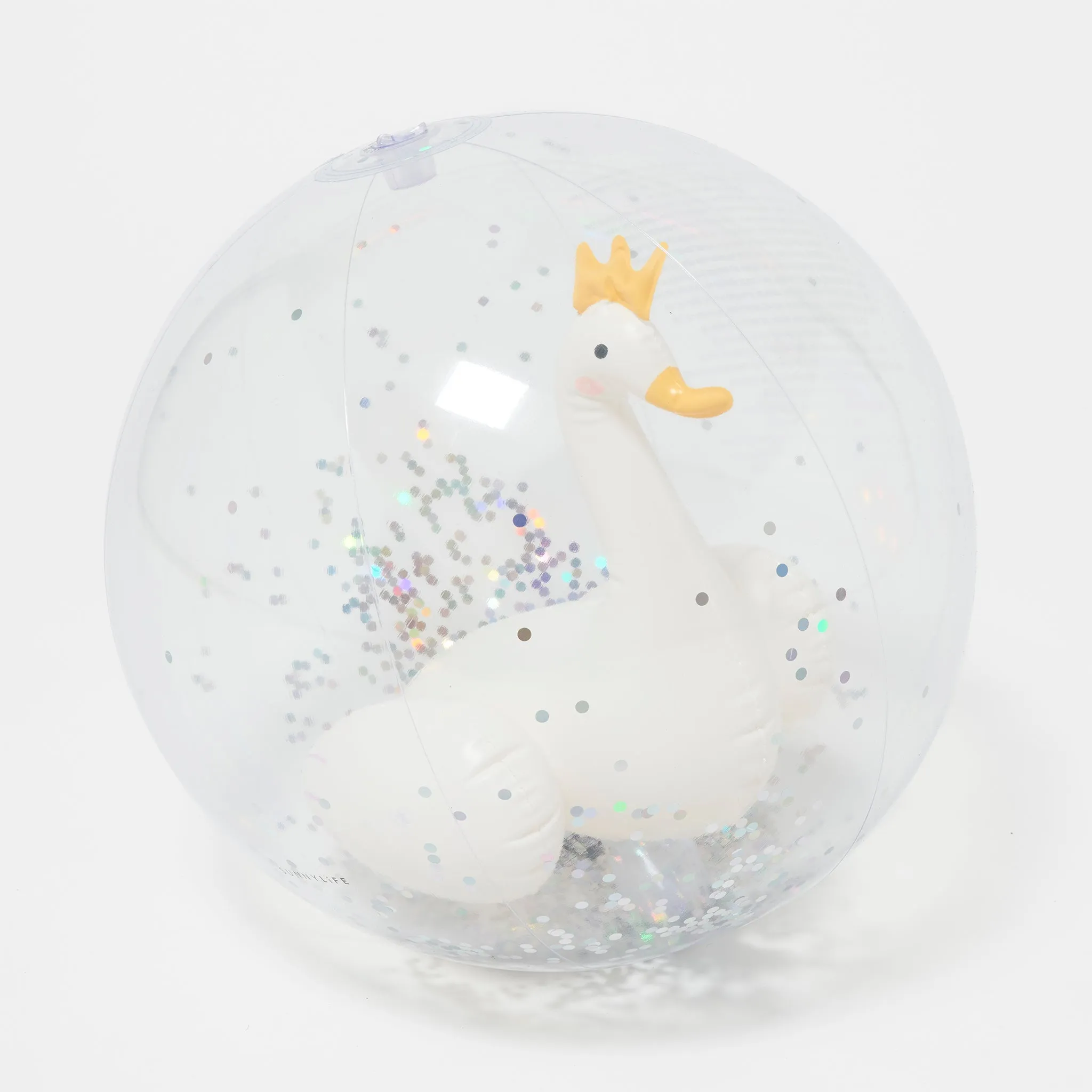 3D Inflatable Beach Ball | Princess Swan Multi Sunnylife