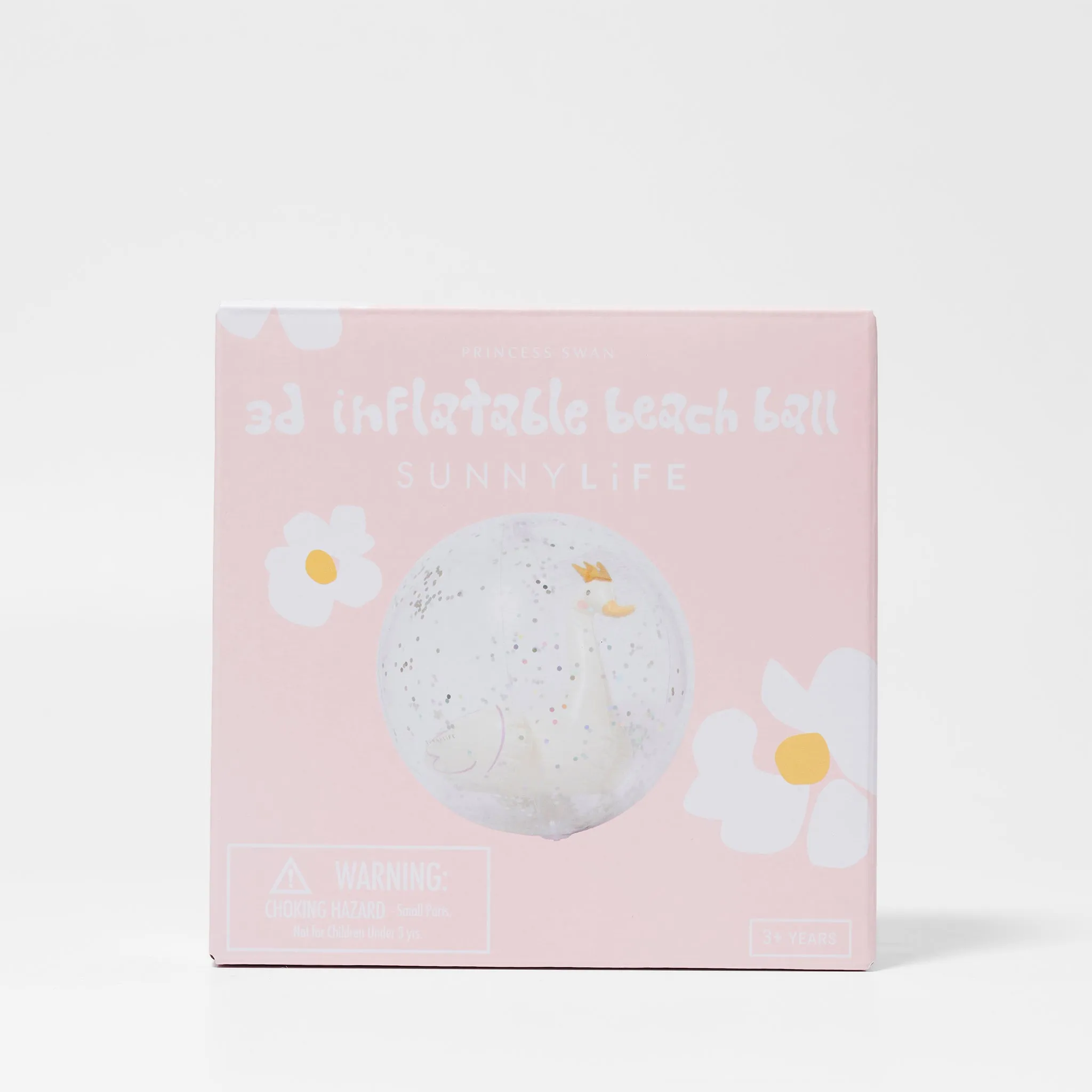 3D Inflatable Beach Ball | Princess Swan Multi Sunnylife