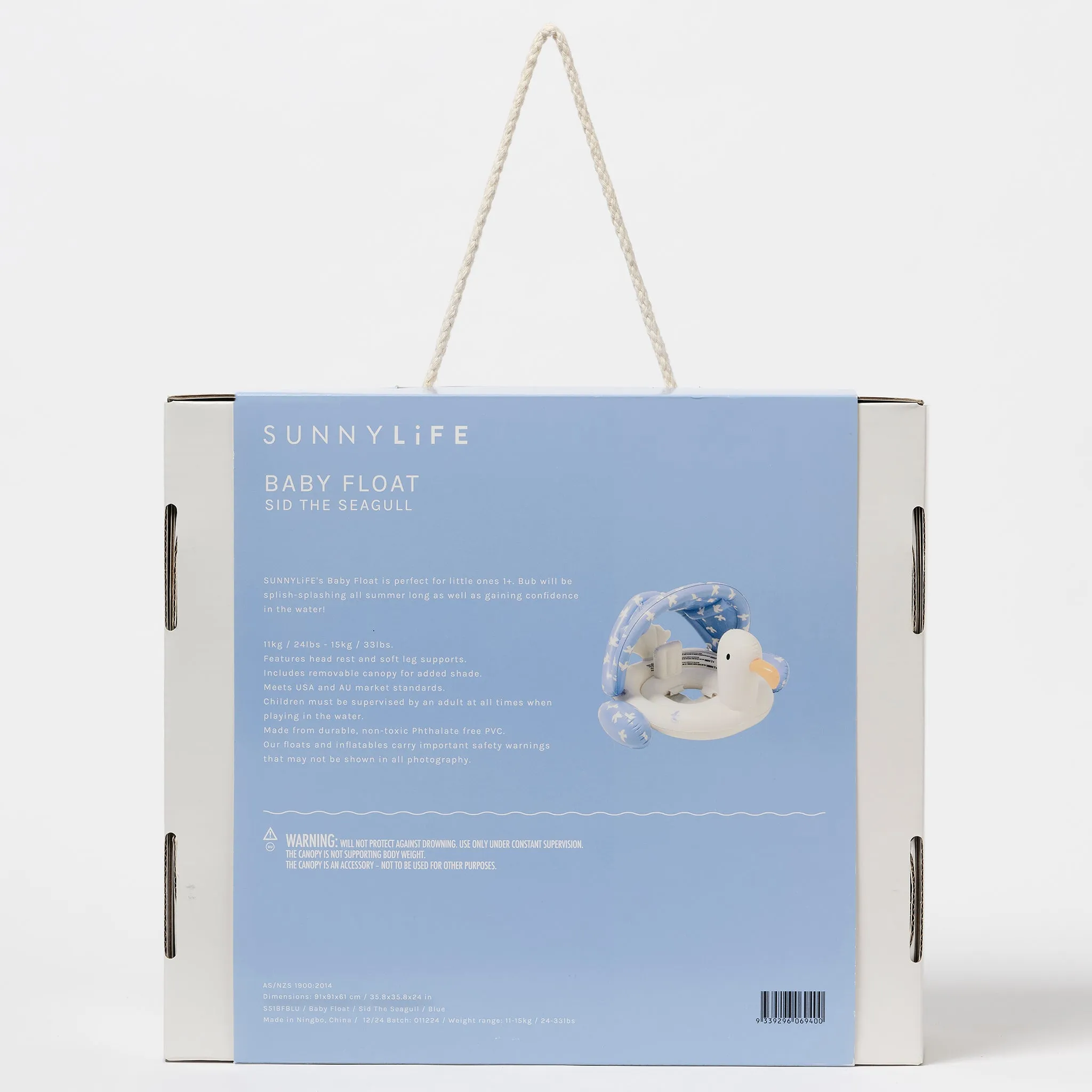 Baby Float | Sammy the Seagull Blue Sunnylife