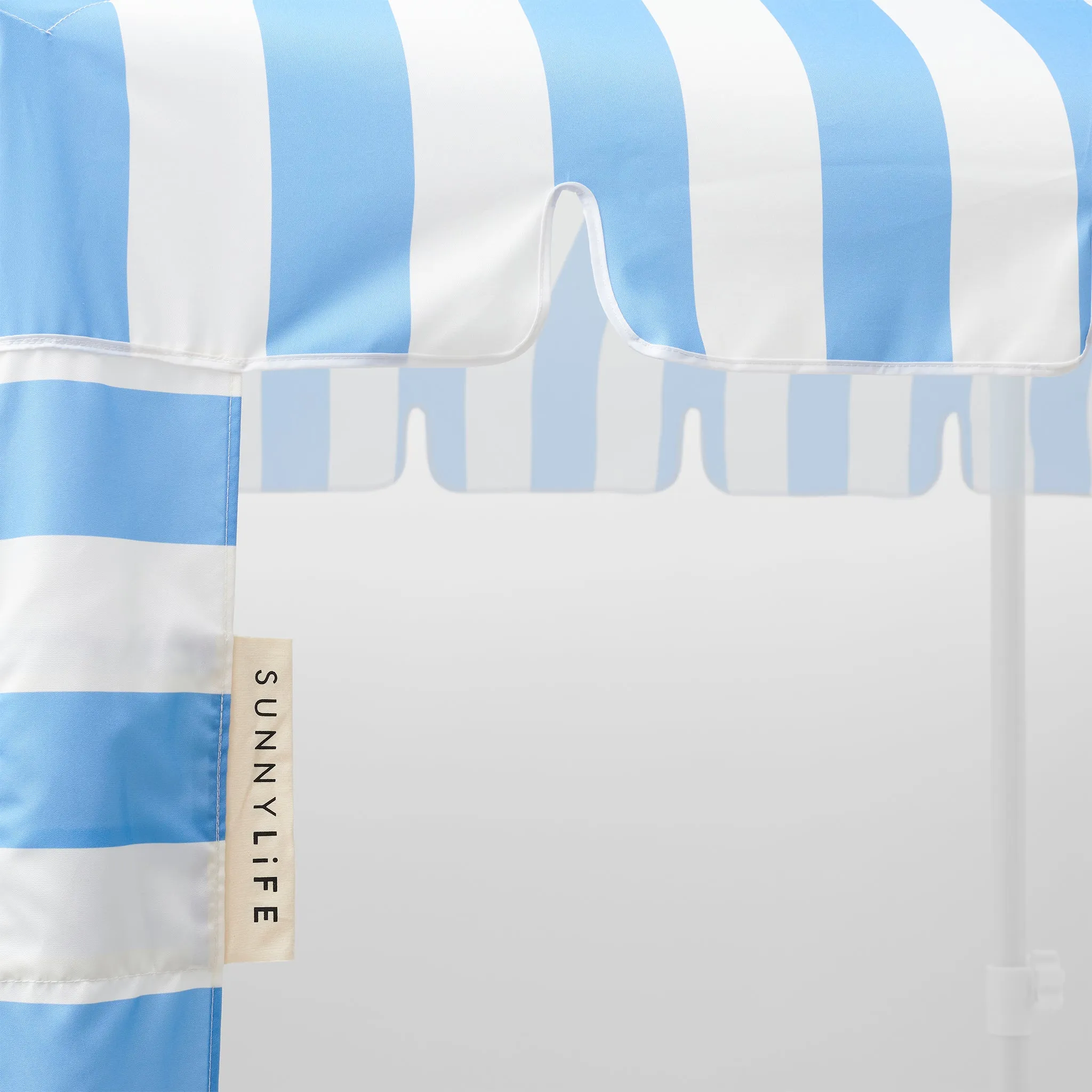Beach Cabana | Le Weekend Mid Blue Cream Sunnylife