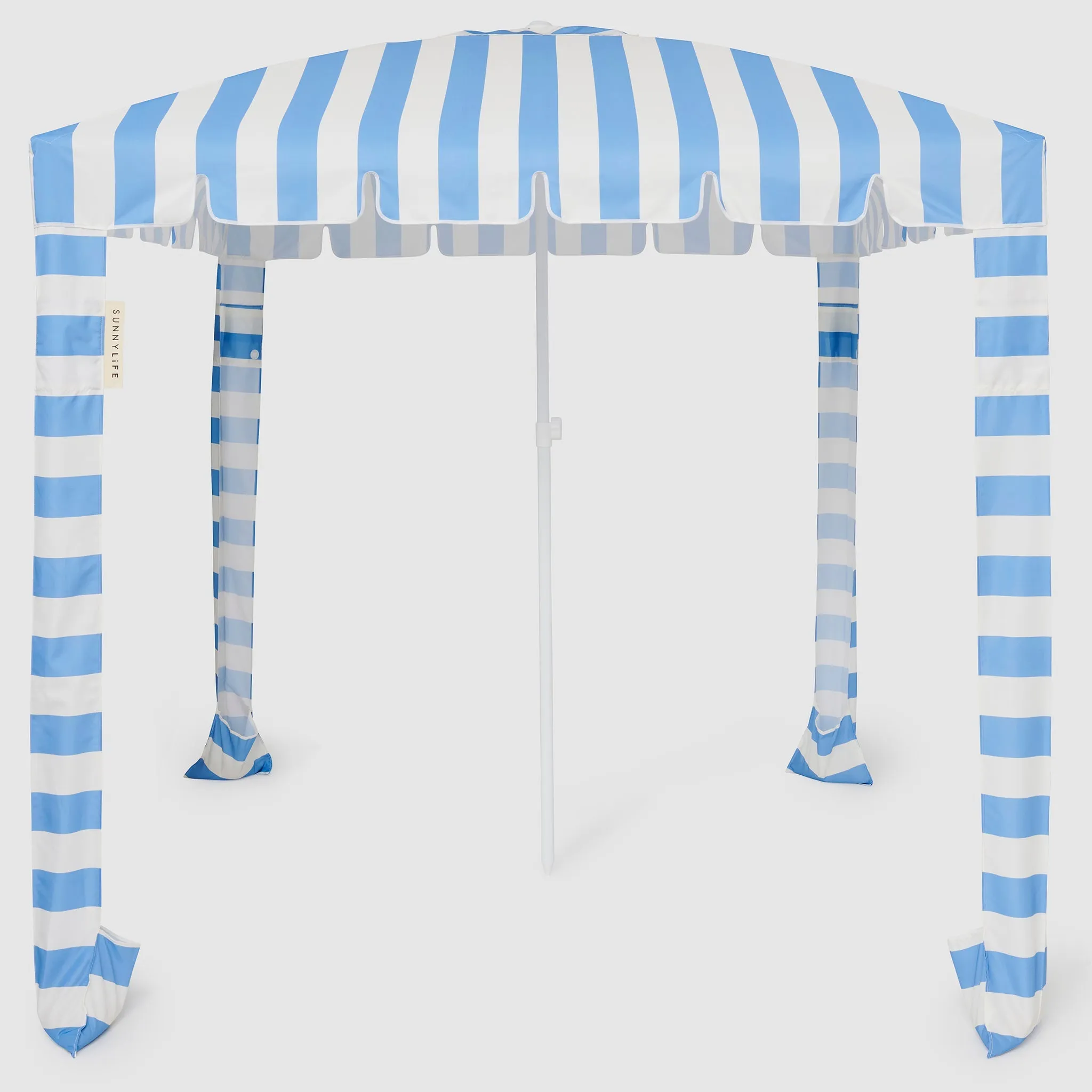 Beach Cabana | Le Weekend Mid Blue Cream Sunnylife