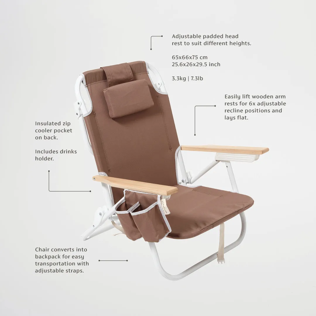 Beach Chair Deluxe | Rustico Driftwood Sunnylife