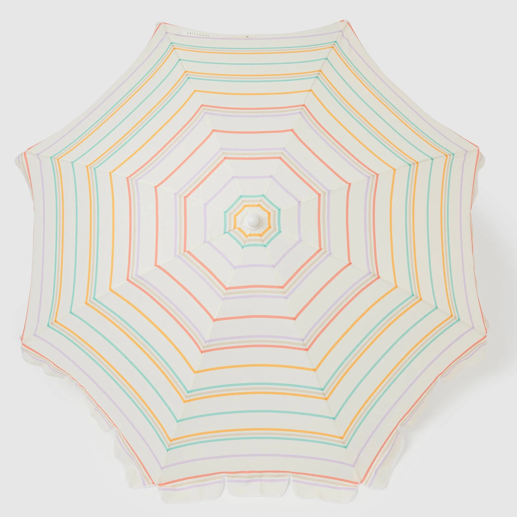Beach Umbrella | Rio Sun Multi Stripe Sunnylife