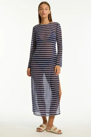 Biarritz Mesh Long Dress Sea Level