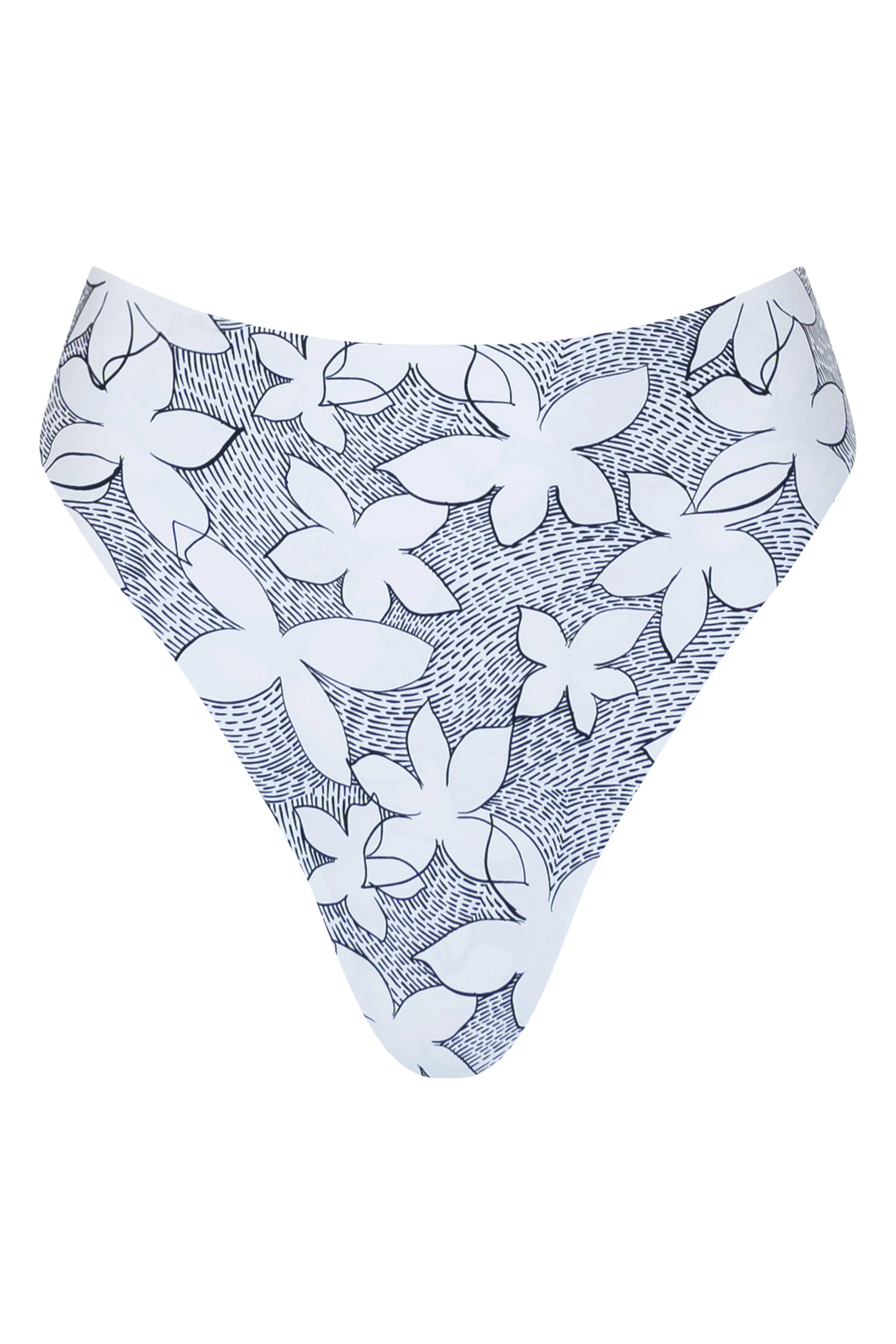 Borneo Bikini Bottom - Cloud Blossom Stone Fox Swim
