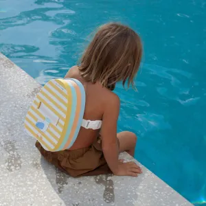 Bubble Back Float | Sammy the Seagull Mustard Stripe Sunnylife