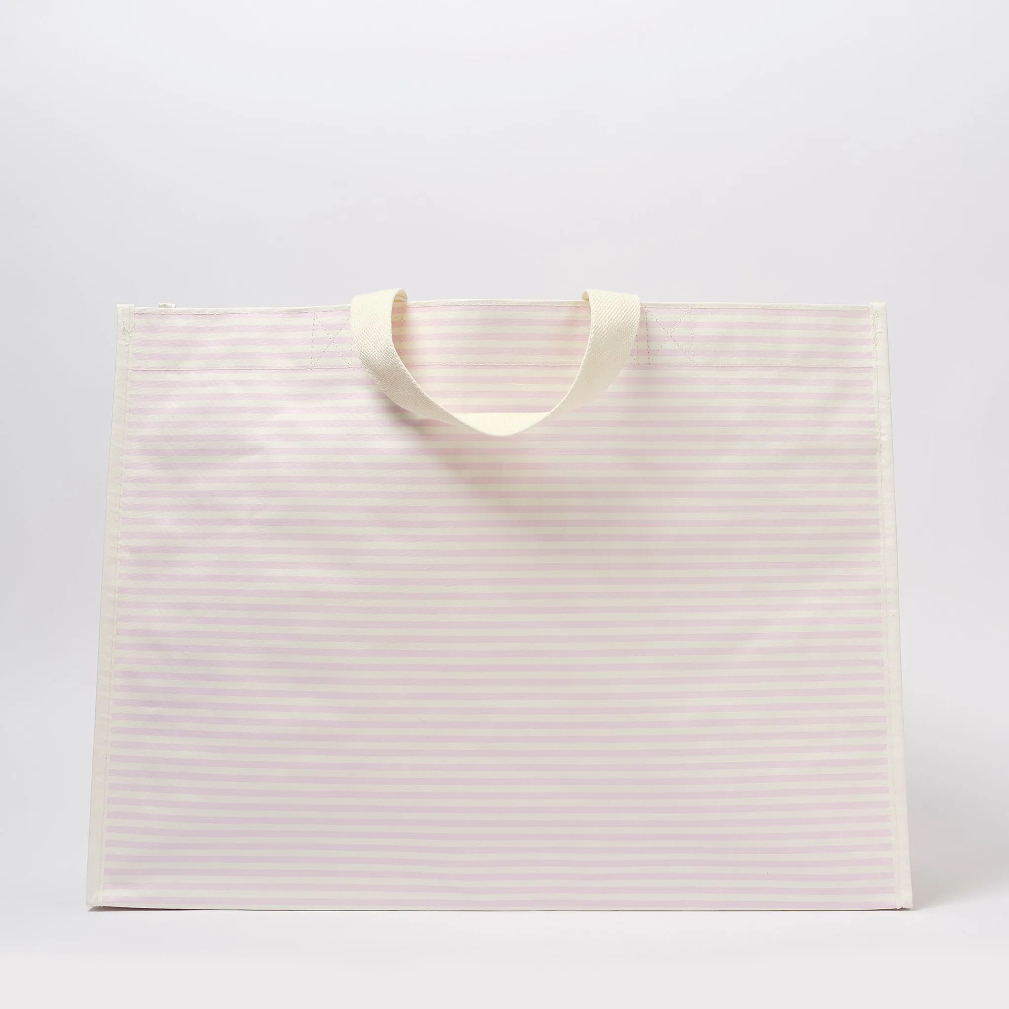 Carryall Beach Bag | Lazy Days Pink Stripe Sunnylife