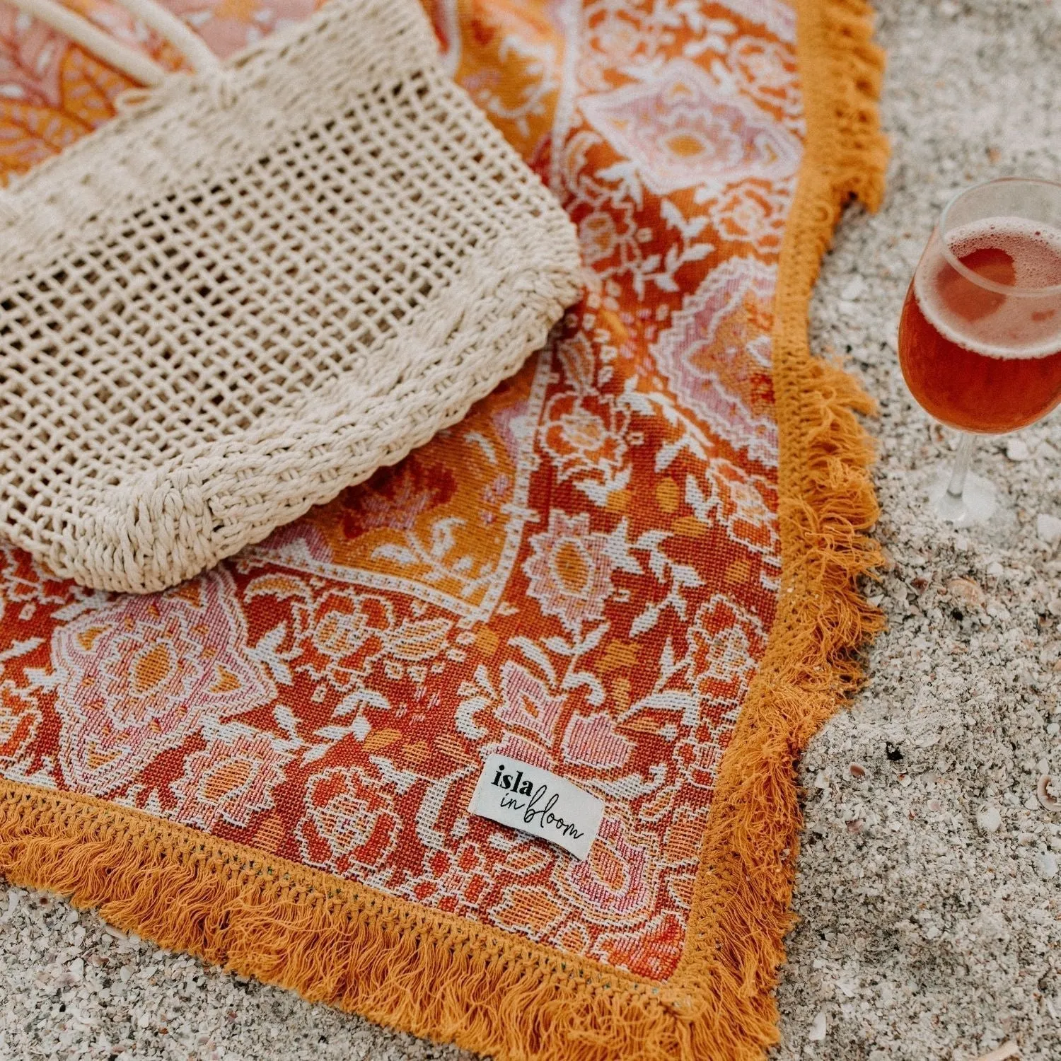 Del Sol Woven Picnic Rug XL ISAL LABEL