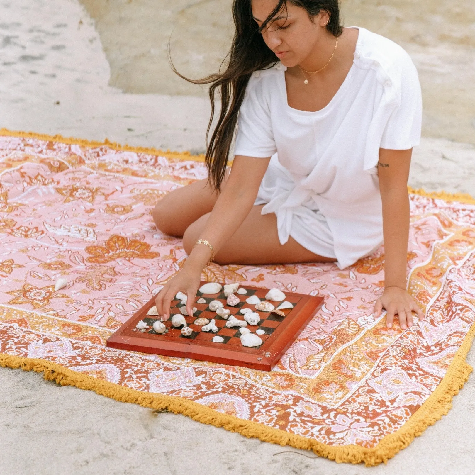 Del Sol Woven Picnic Rug XL ISAL LABEL