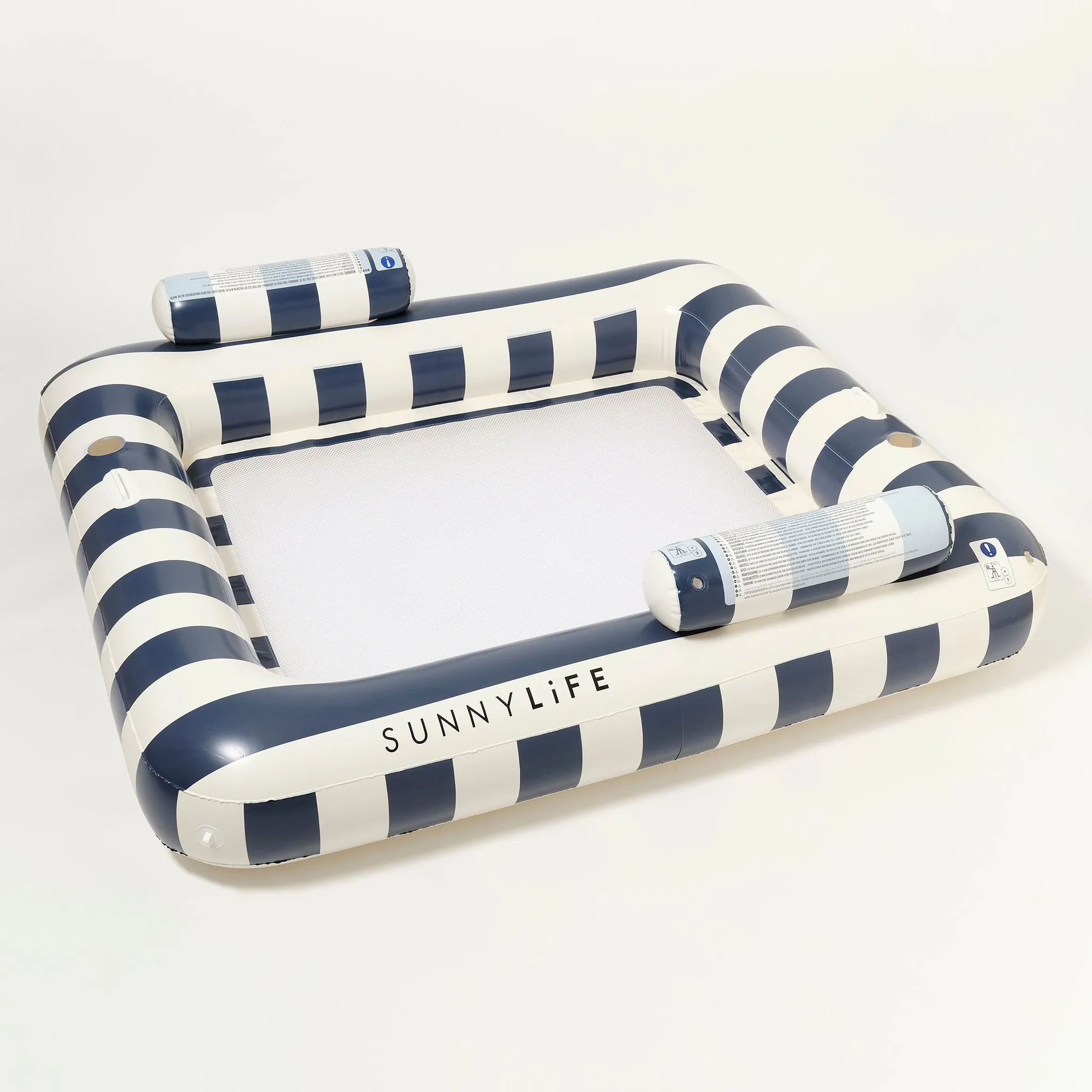 Deluxe Twin Hammock | Le Weekend Navy Stripe Sunnylife