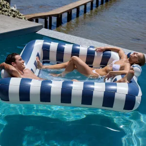 Deluxe Twin Hammock | Le Weekend Navy Stripe Sunnylife