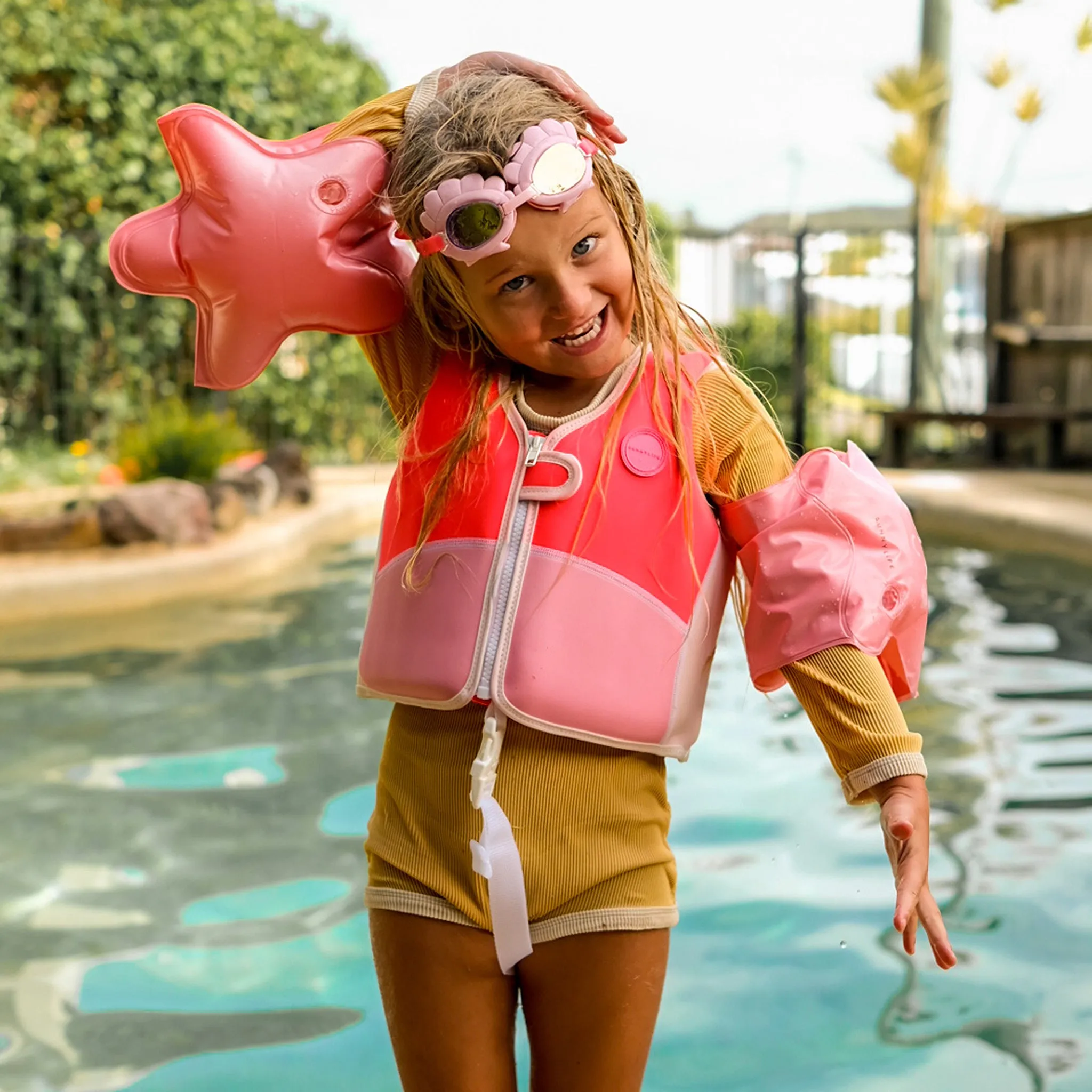 Float Bands | Melody the Mermaid Strawberry Sunnylife