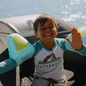 Float Bands | Salty the Shark Aqua Sunnylife