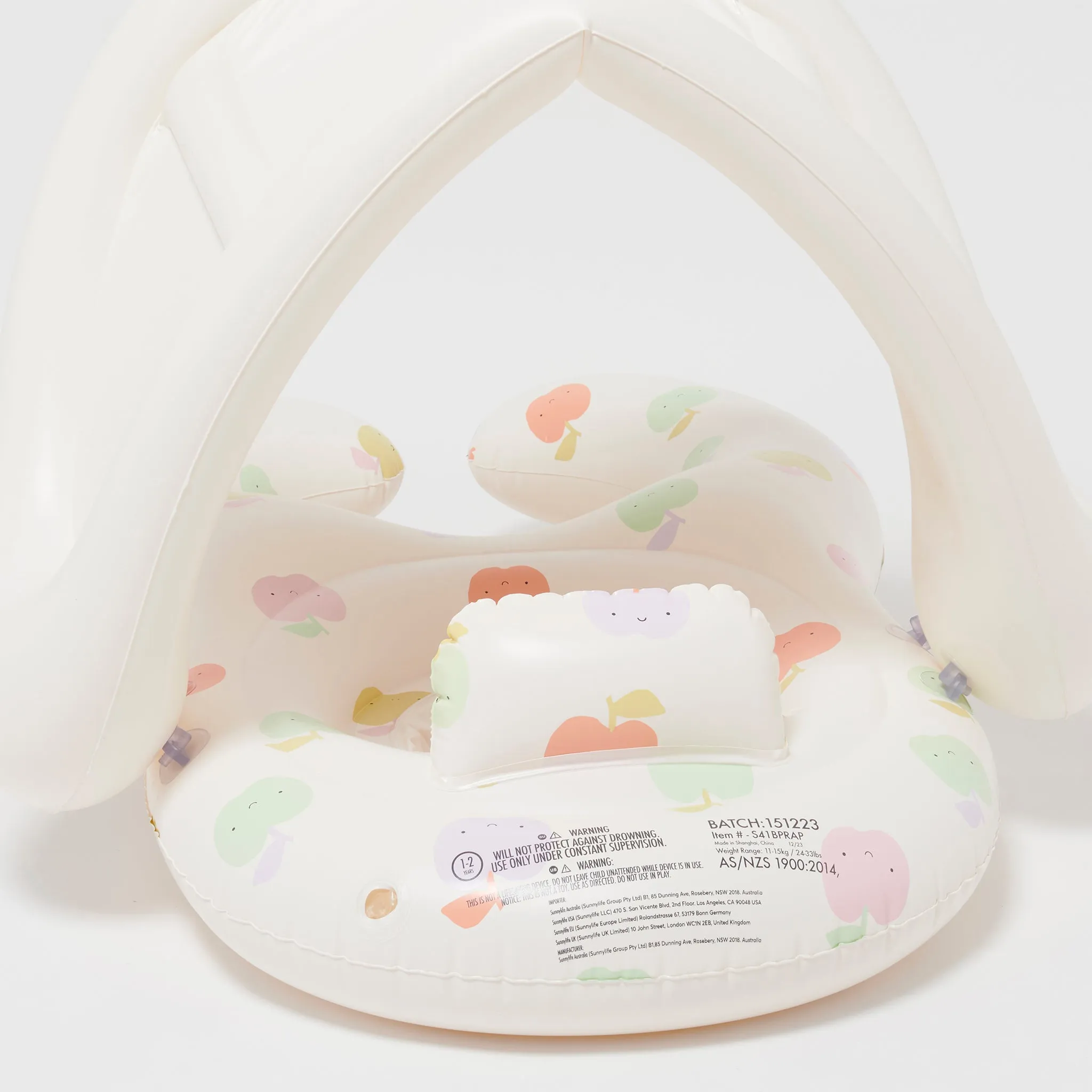 Float Together Baby Seat | Apple Sorbet Multi Sunnylife
