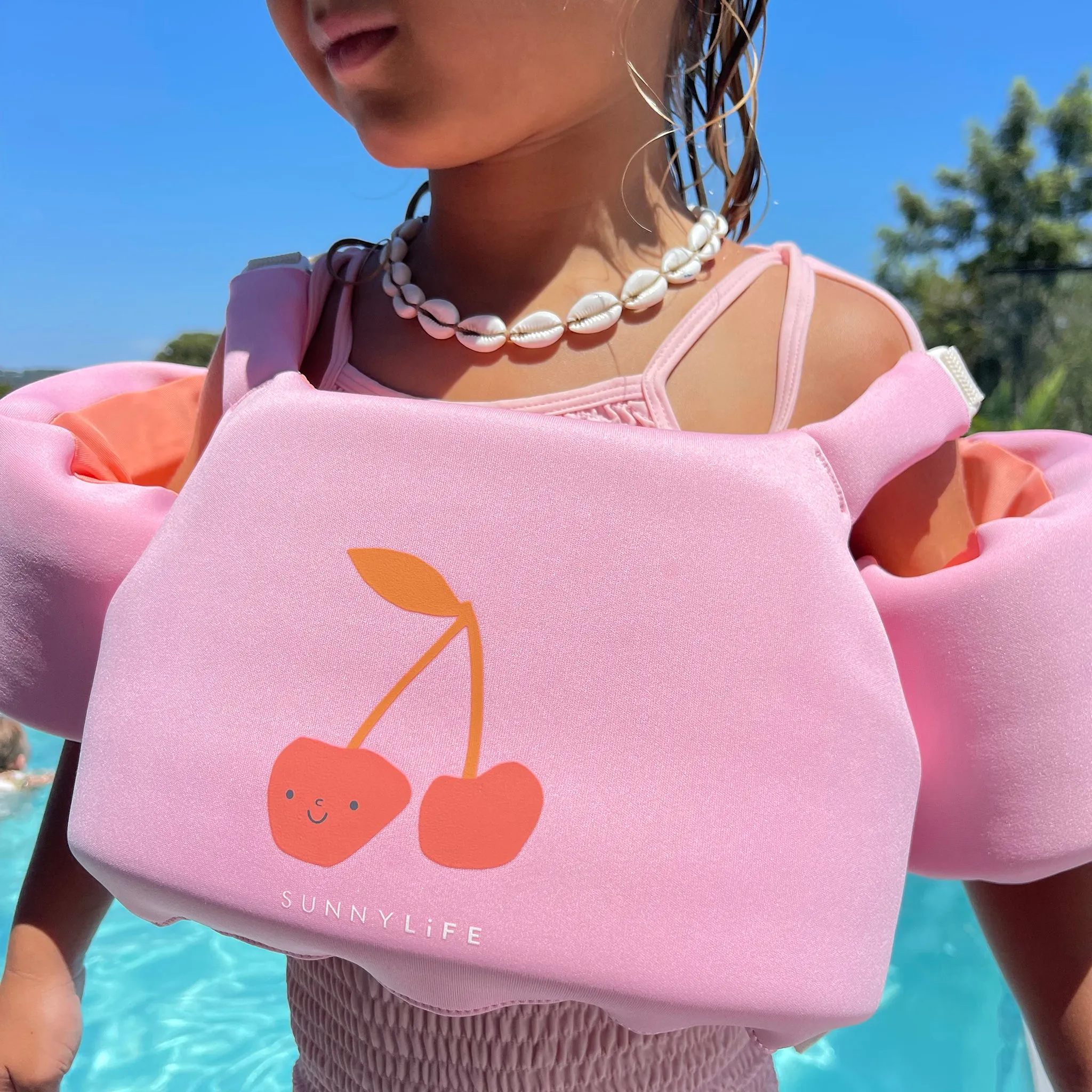 Floatie Jacket 3-6 | Cotton Candy Cherry Sunnylife