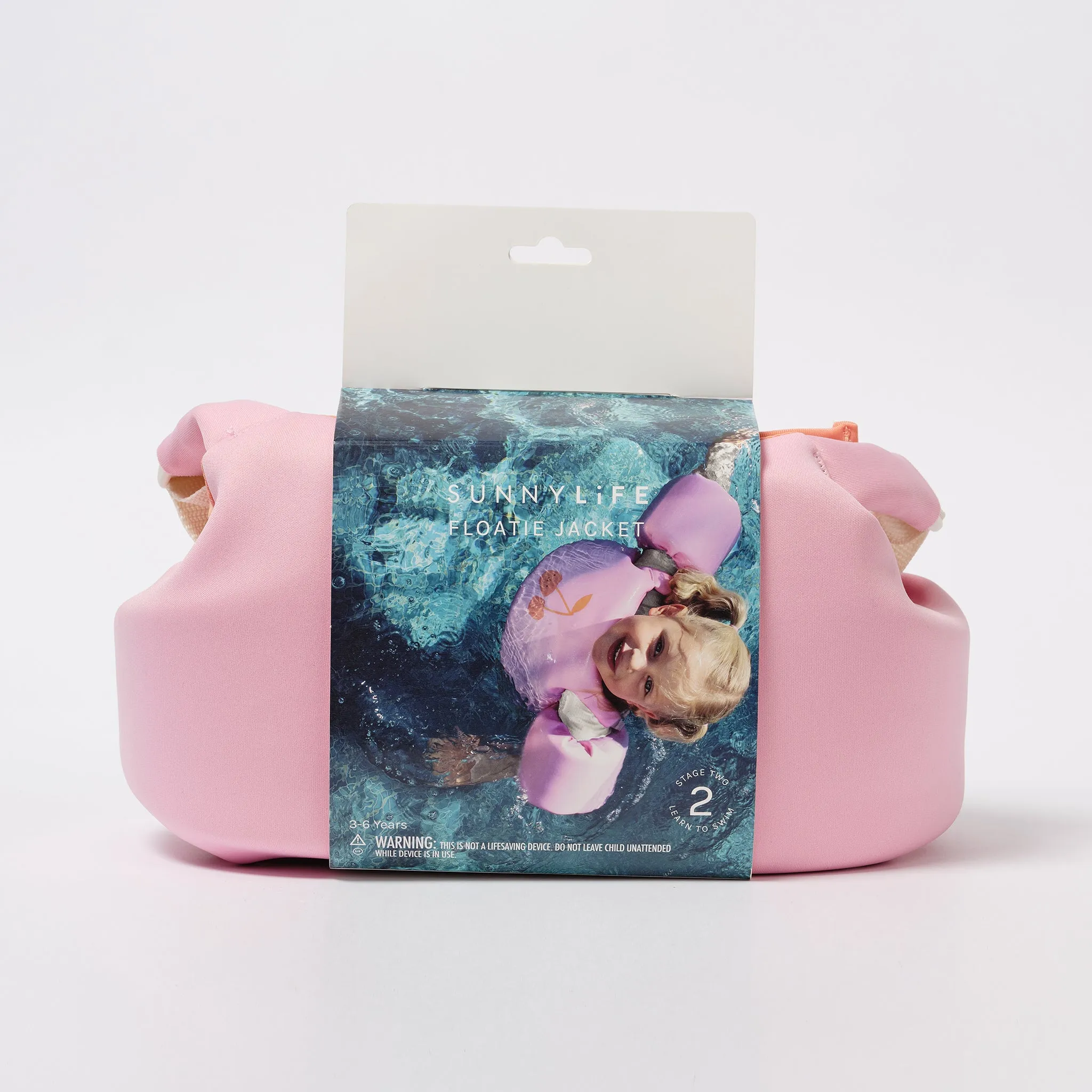 Floatie Jacket 3-6 | Cotton Candy Cherry Sunnylife