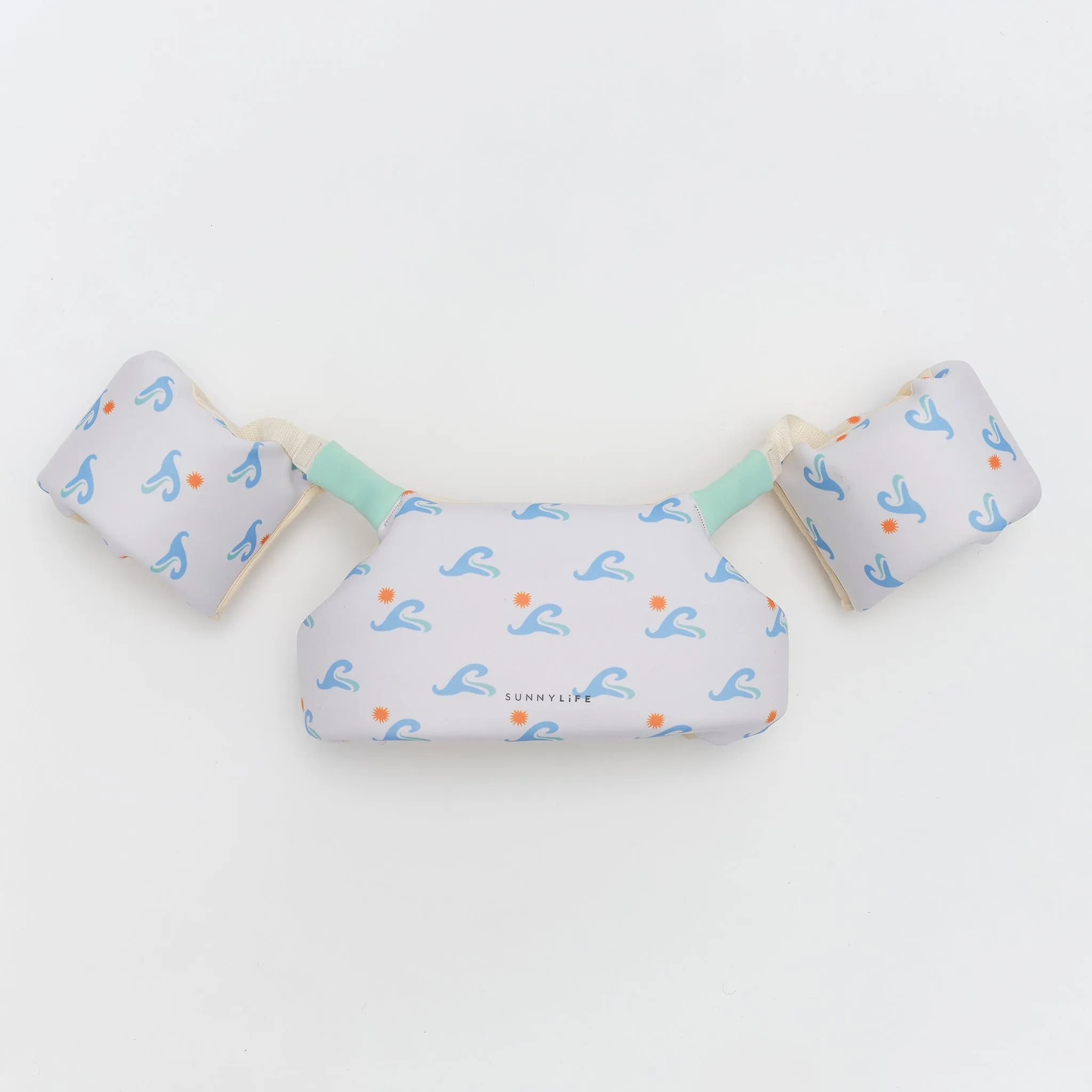 Floatie Jacket 3-6 | Sammy the Seagull Blue Wave Sunnylife