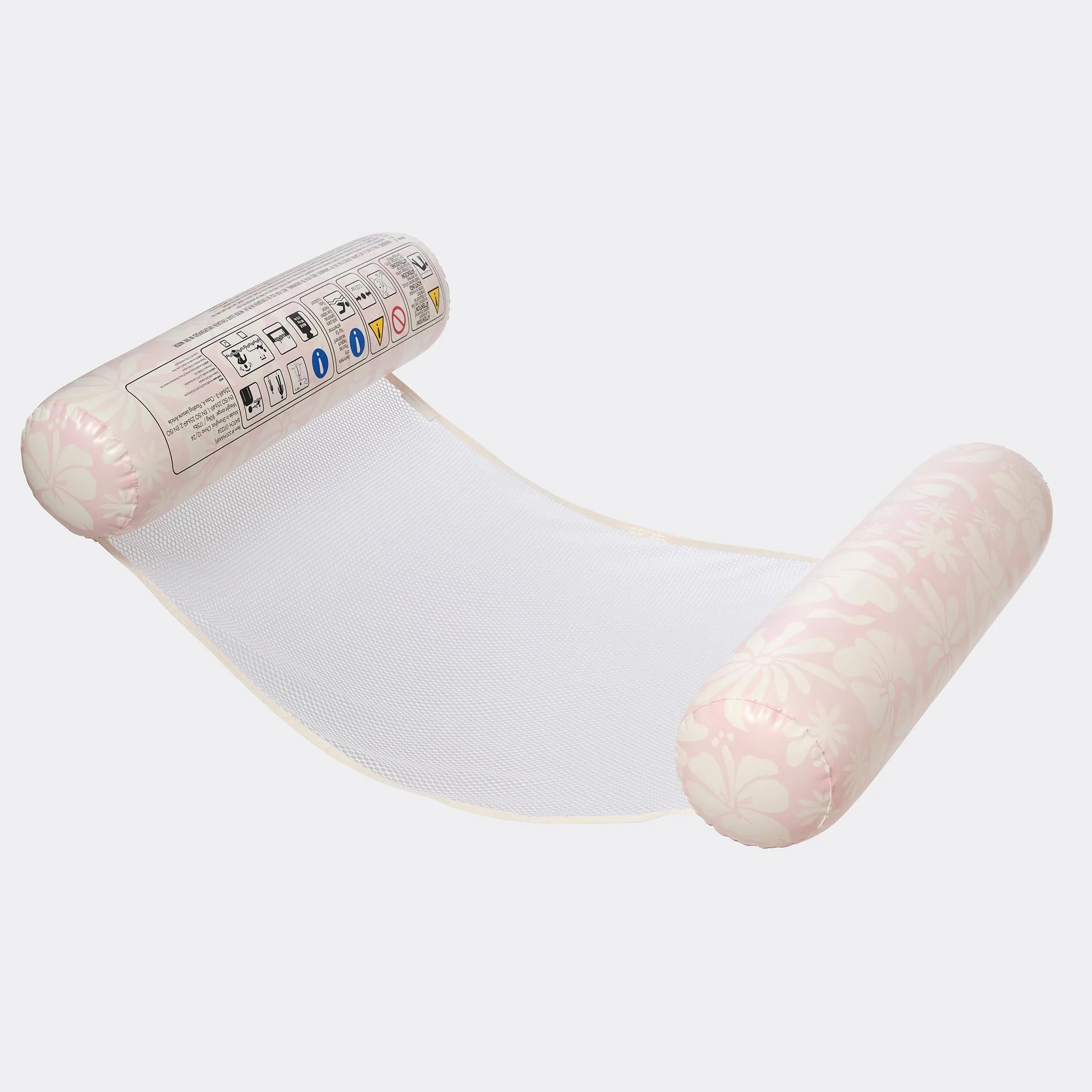 Floating Hammock | Stole My Heart Pink Floral Sunnylife
