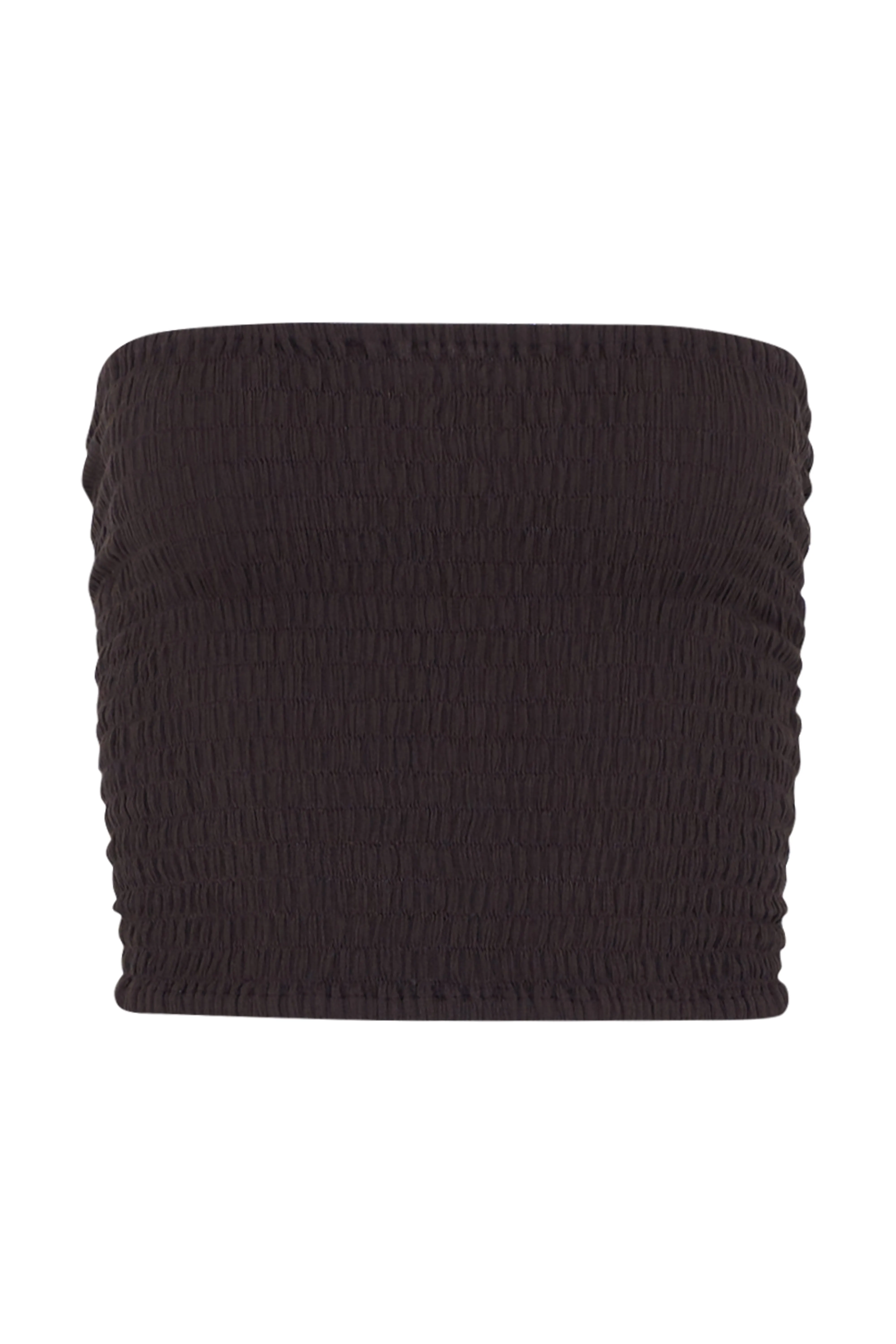 Flora Tube Top - Cacao Stone Fox Swim