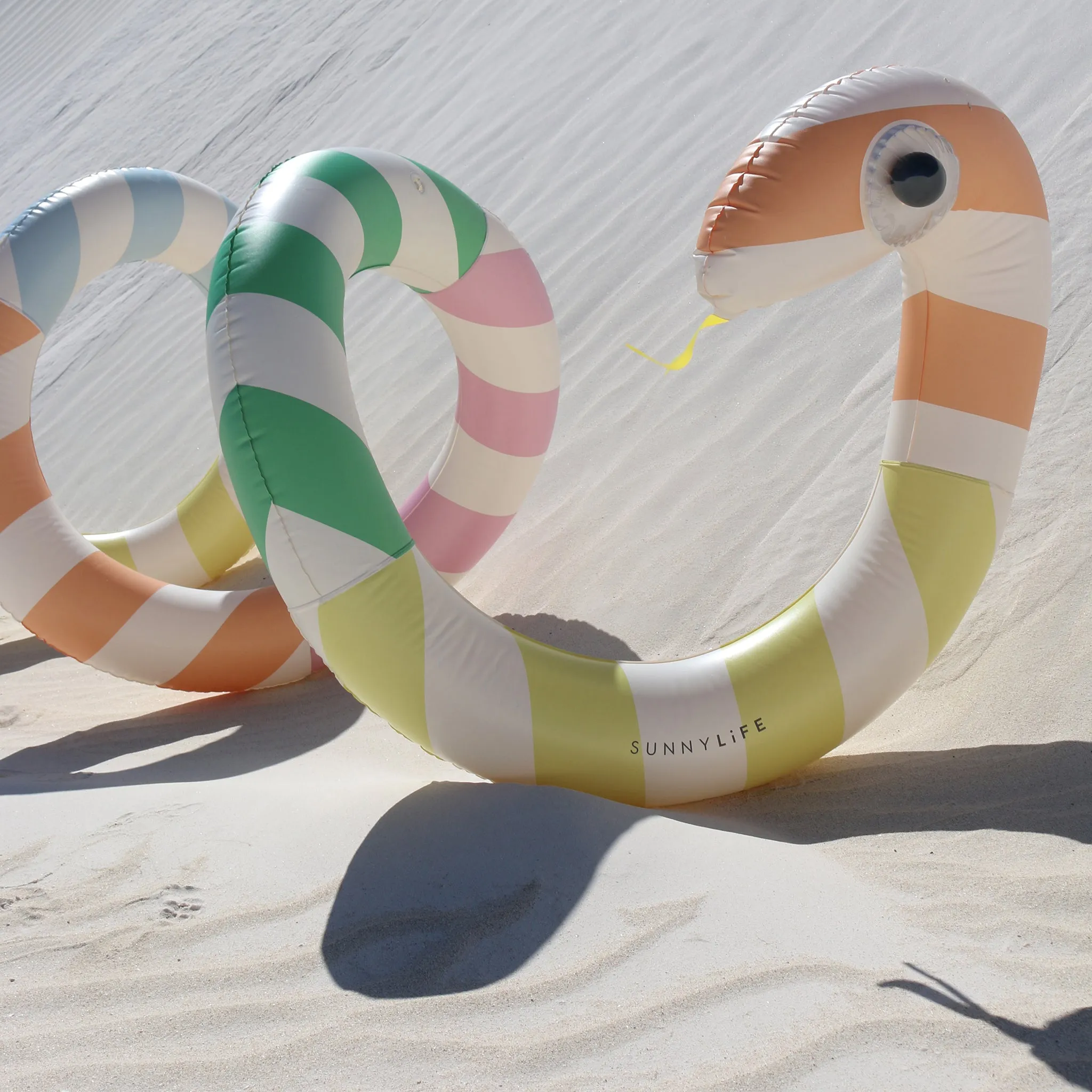 Giant Inflatable Noodle | Poolside Sorbet Stripe Sunnylife