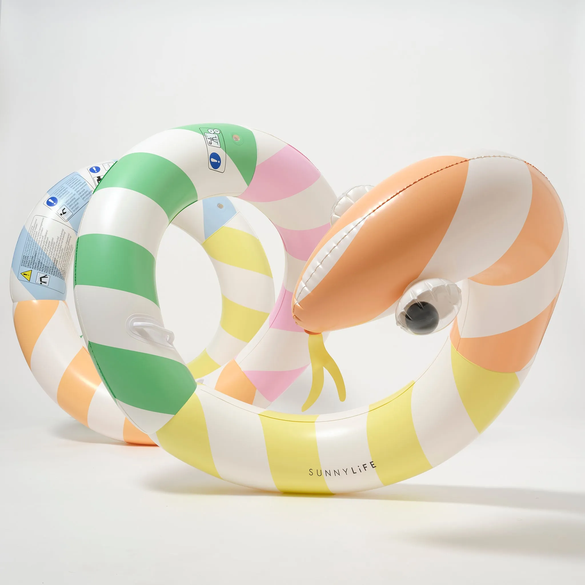 Giant Inflatable Noodle | Poolside Sorbet Stripe Sunnylife