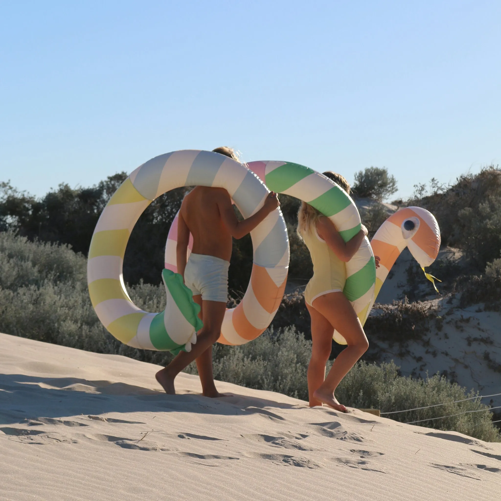 Giant Inflatable Noodle | Poolside Sorbet Stripe Sunnylife