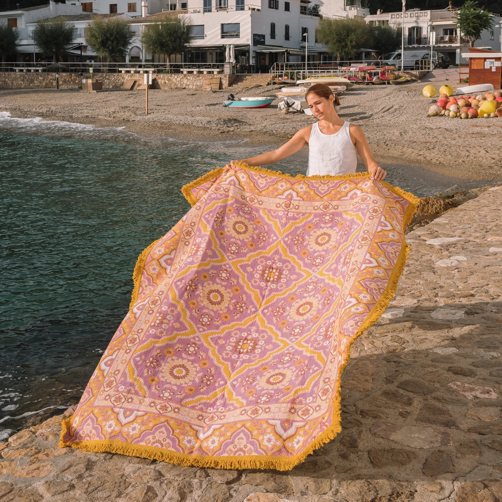 Goldie Woven Picnic Rug XL ISAL LABEL