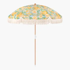 Hanalei Weekend Beach Umbrella ISAL LABEL