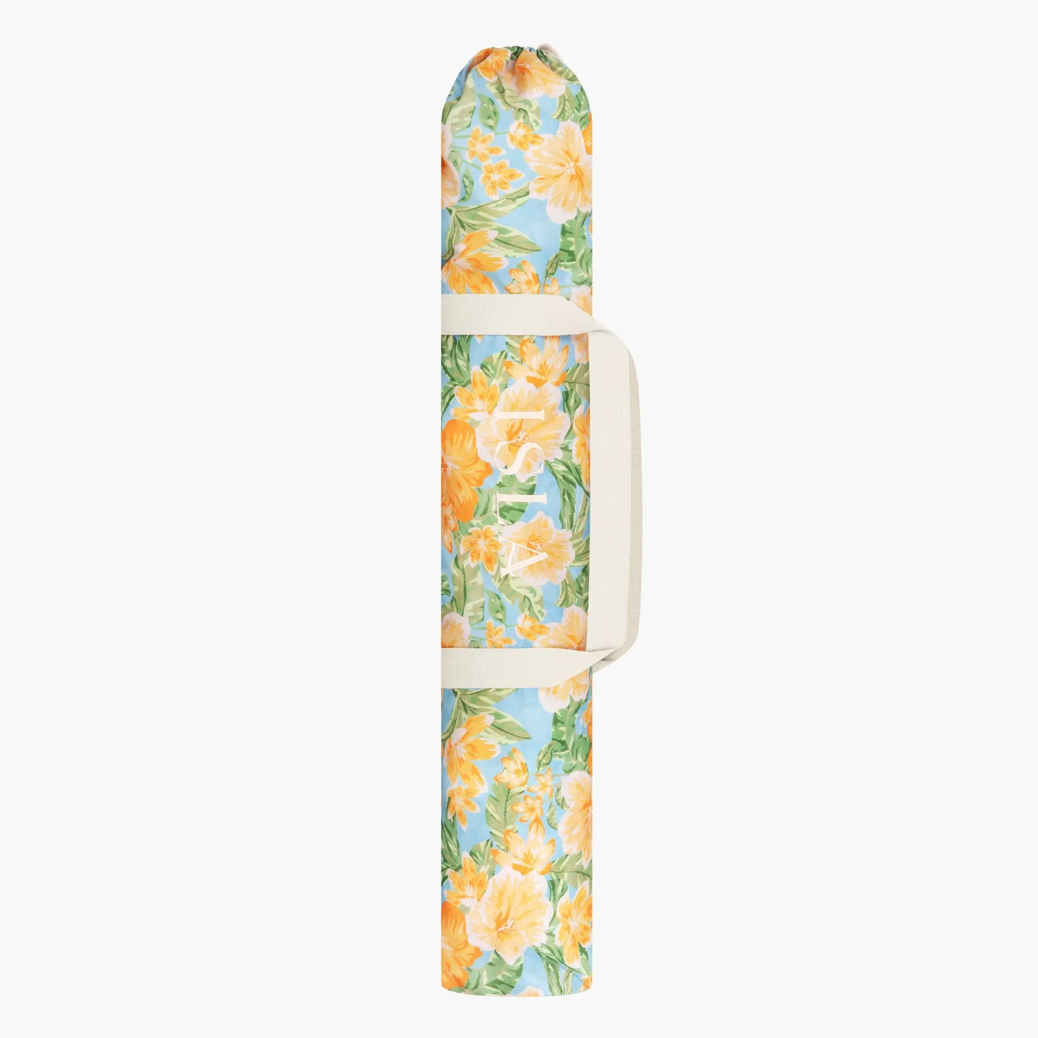 Hanalei Weekend Beach Umbrella ISAL LABEL