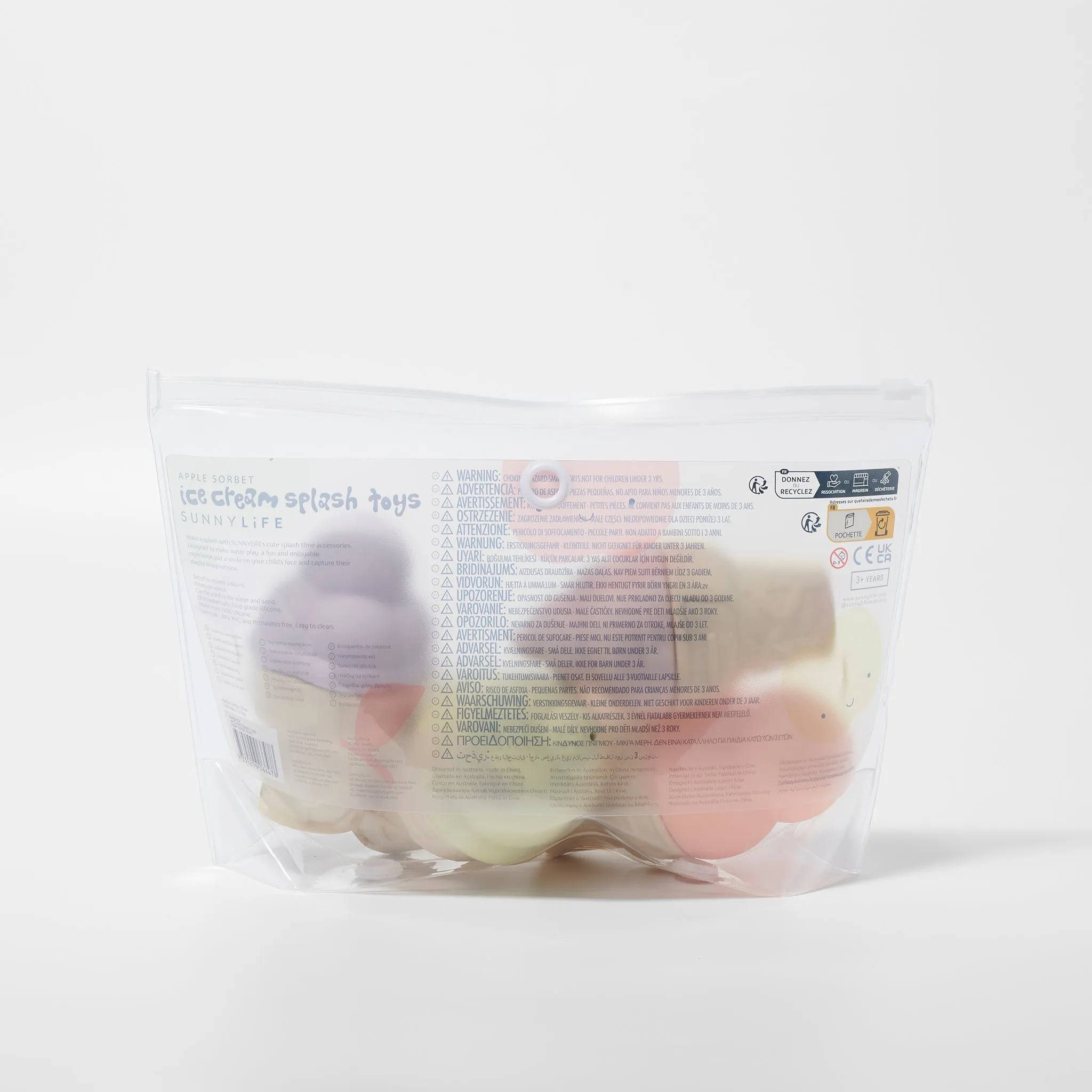 Ice Cream Splash Toys | Apple Sorbet Multi Sunnylife