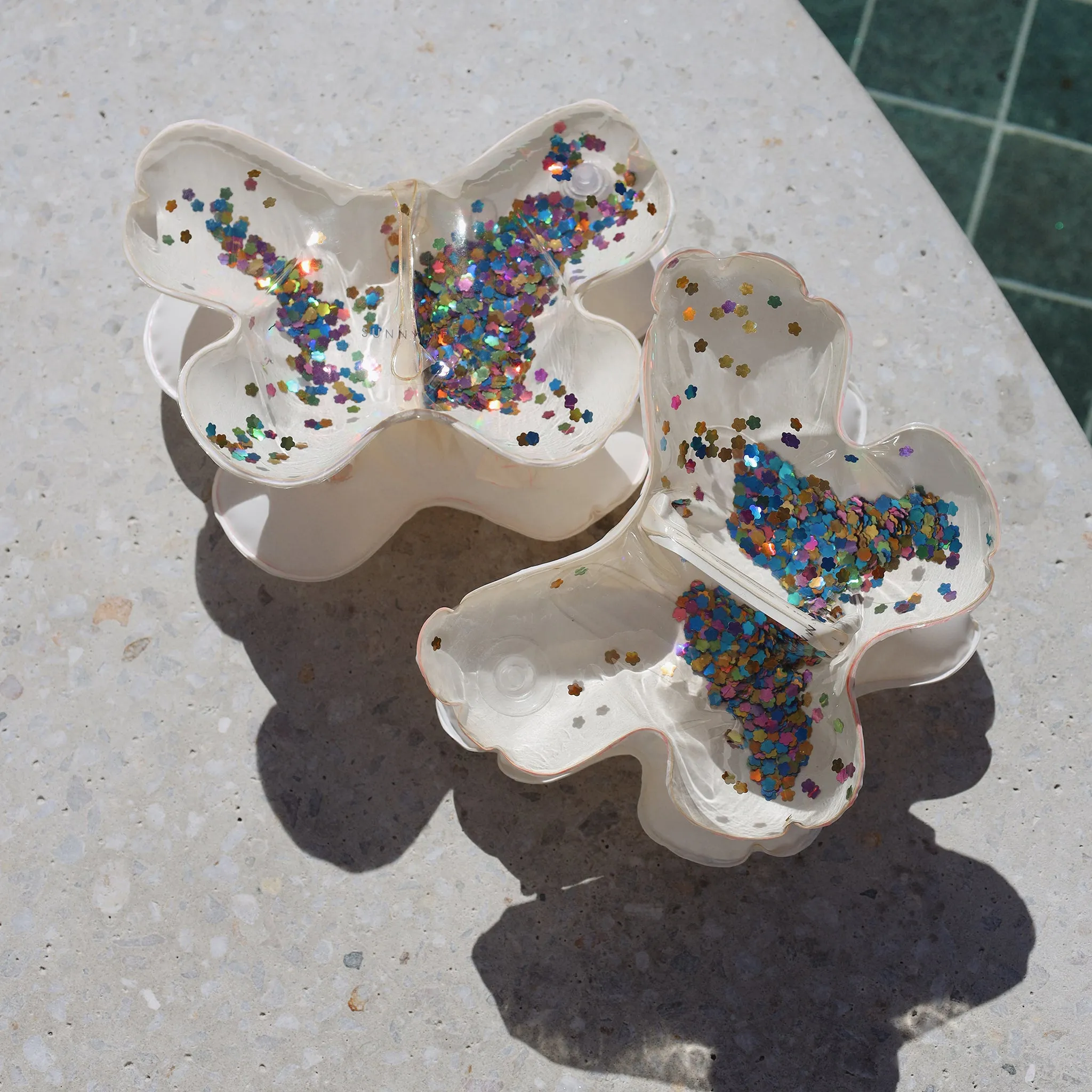 Inflatable Arm Band | Cotton Candy Glitter Sunnylife