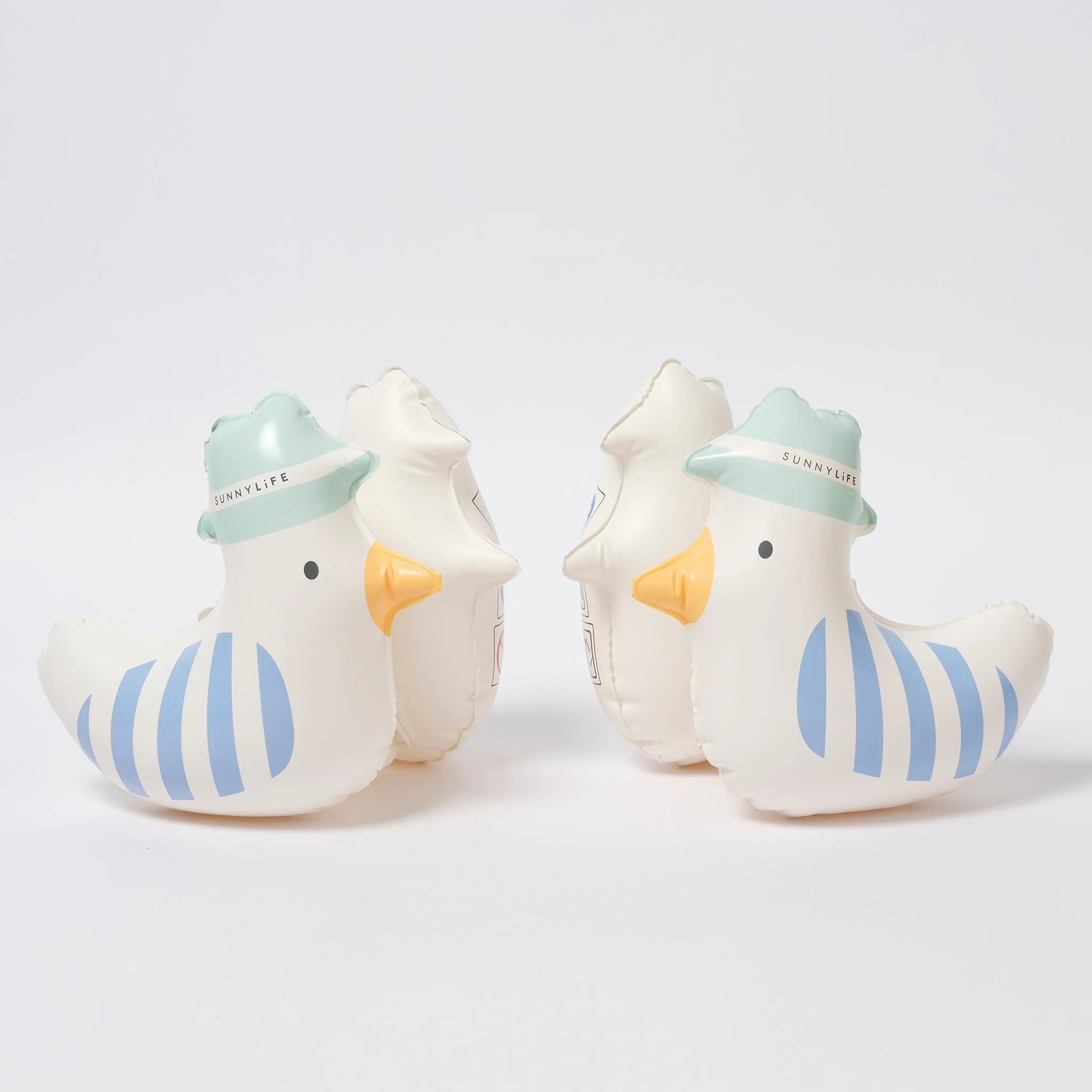 Inflatable Arm Band | Sammy the Seagull Blue Stripe Sunnylife