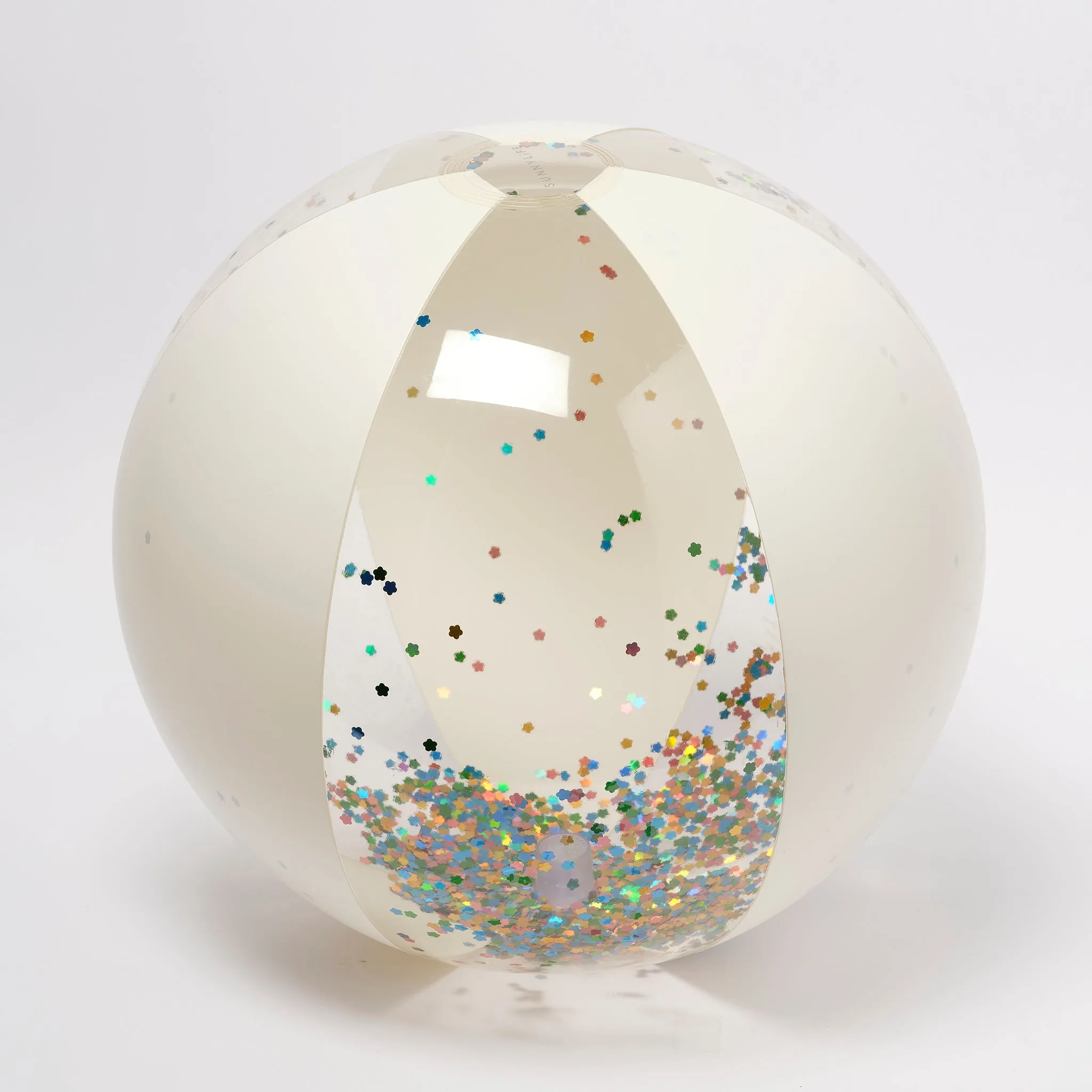 Inflatable Beach Ball | Cotton Candy Glitter Sunnylife