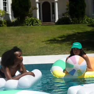 Inflatable Beach Ball | Pool Side Pastel Gelato Sunnylife