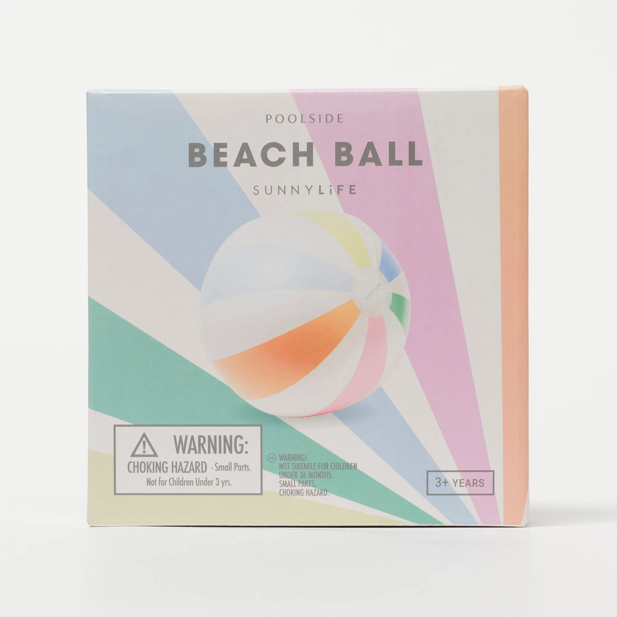 Inflatable Beach Ball | Pool Side Pastel Gelato Sunnylife