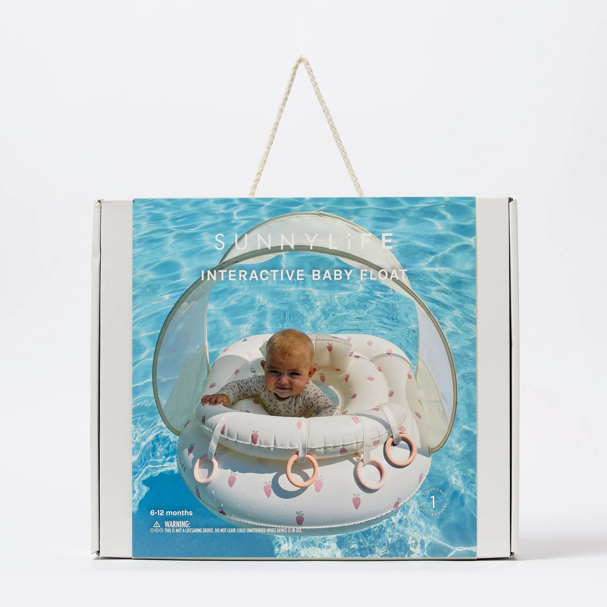 Interactive Baby Float | Strawberry Sunshine Pink Sunnylife