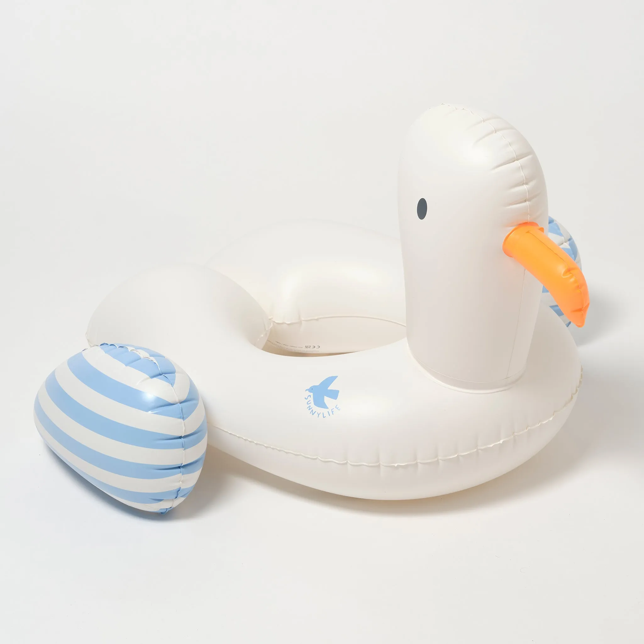 Kiddy Float | Sammy the Seagull Blue Stripe Sunnylife