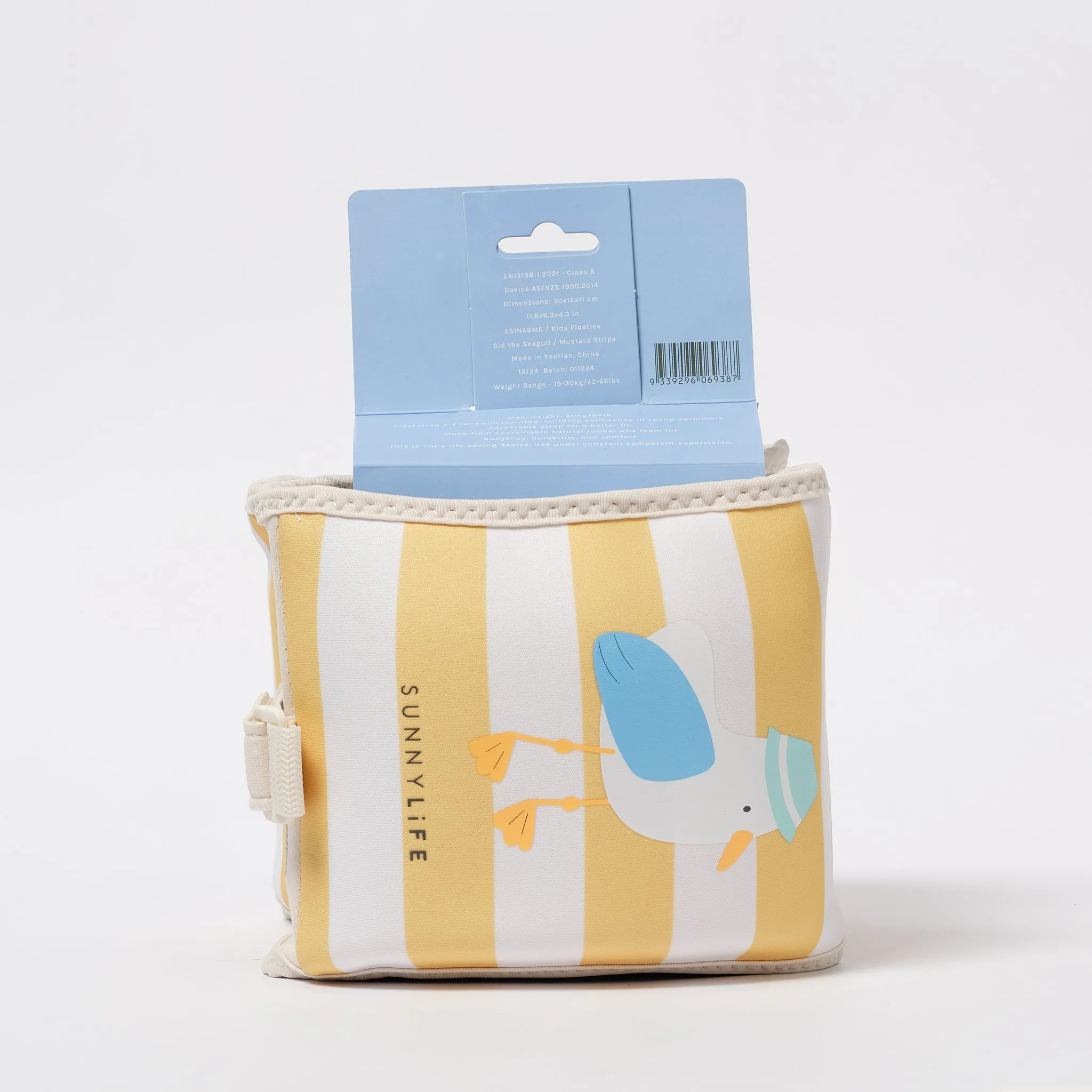 Kids Floaties | Sammy the Seagull Mustard Stripe Sunnylife