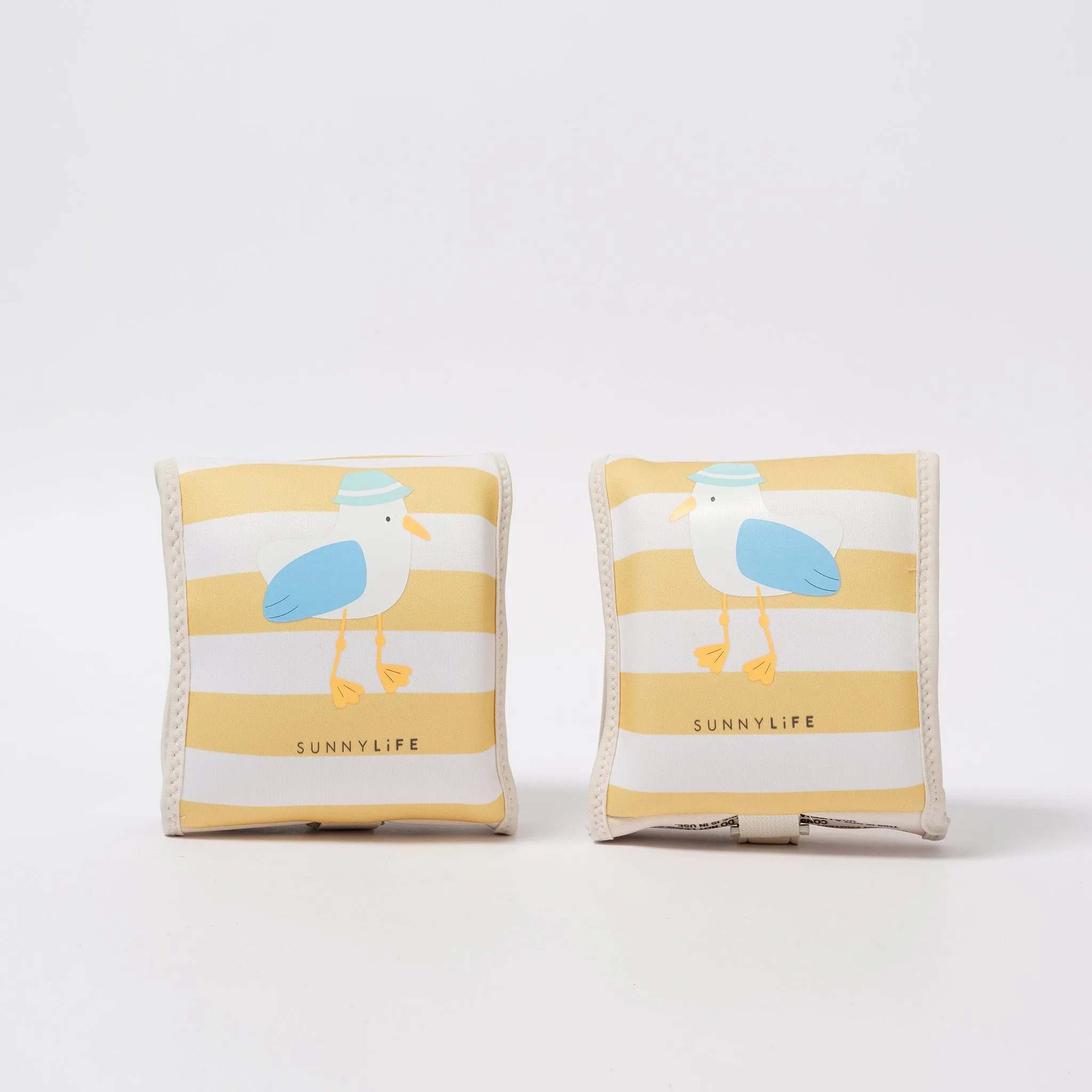Kids Floaties | Sammy the Seagull Mustard Stripe Sunnylife