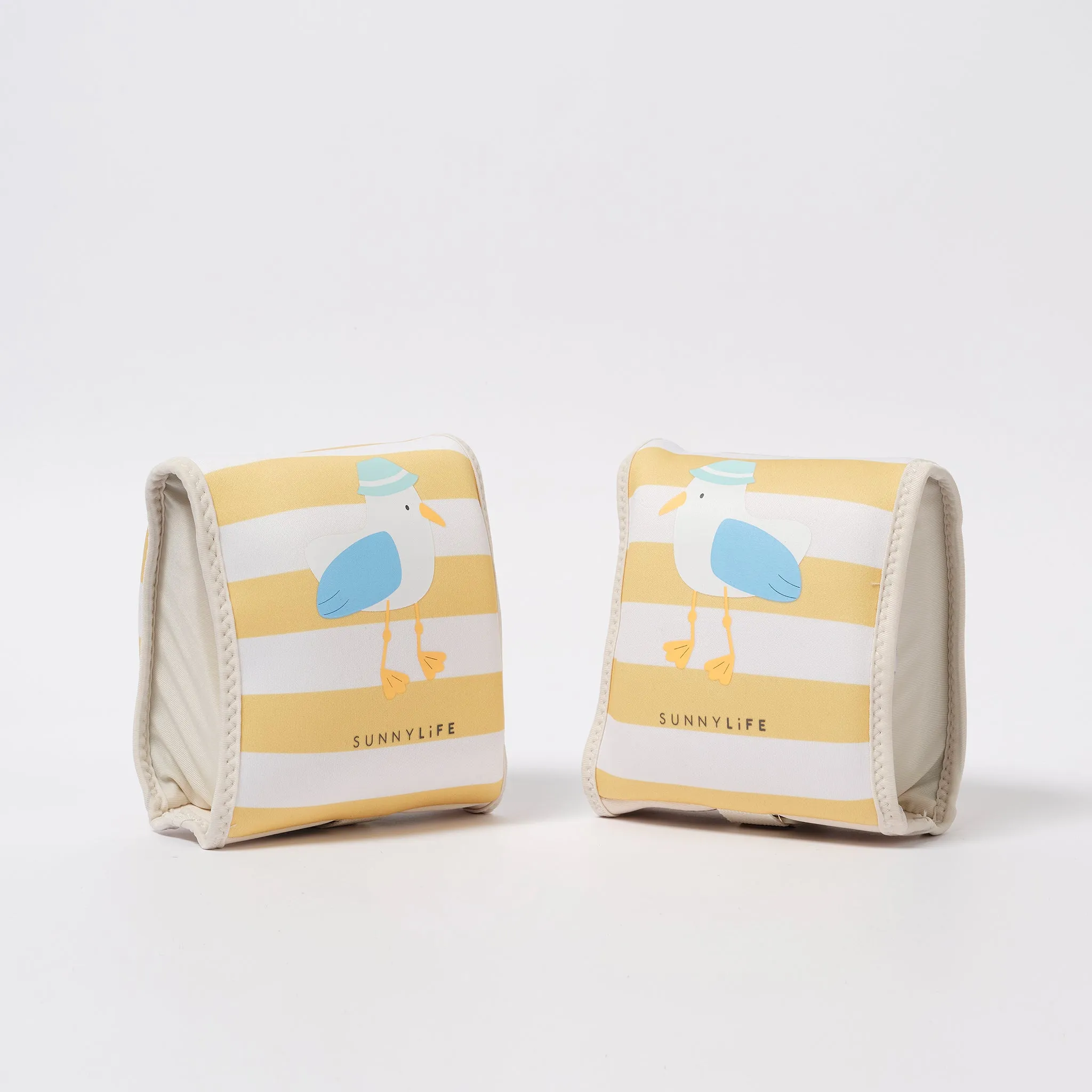 Kids Floaties | Sammy the Seagull Mustard Stripe Sunnylife