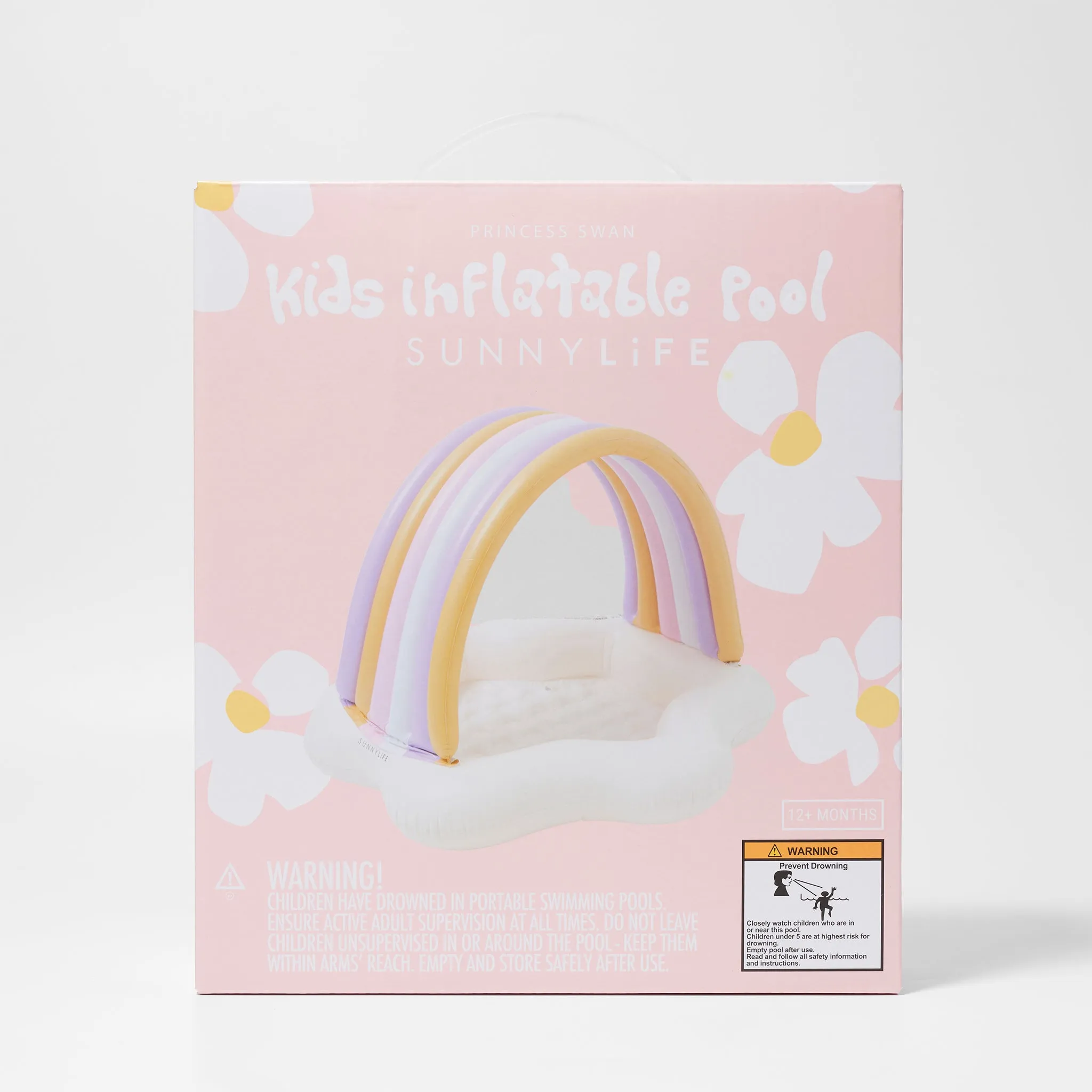 Kids Inflatable Pool | Princess Swan Multi Sunnylife
