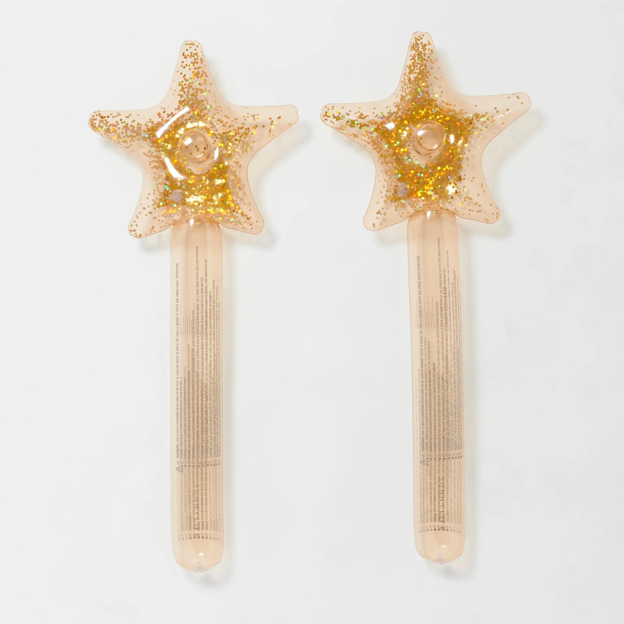 Kids Inflatable Star Wand | Princess Swan Gold Sunnylife