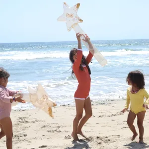 Kids Inflatable Star Wand | Princess Swan Gold Sunnylife