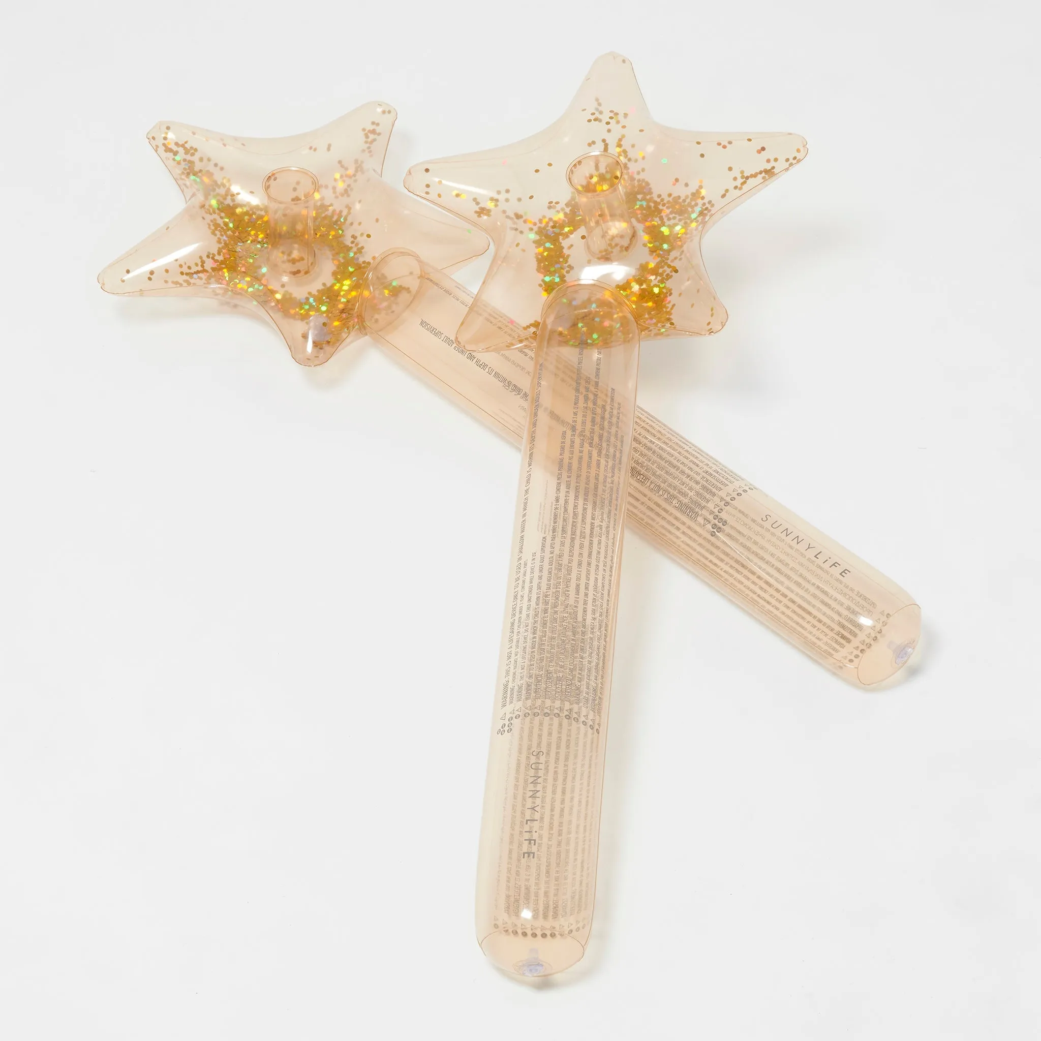 Kids Inflatable Star Wand | Princess Swan Gold Sunnylife