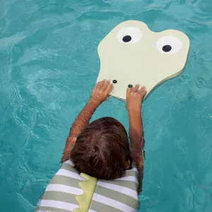 Kids Kickboard | Cookie the Croc Light Khaki Sunnylife