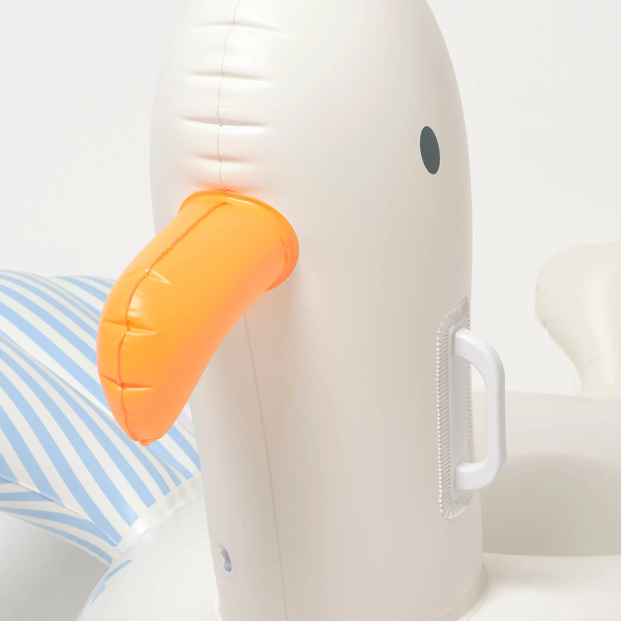 Kids Ride-On Float | Sammy the Seagull Blue Stripe Sunnylife