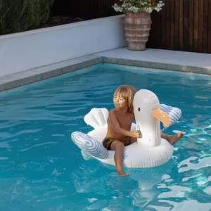 Kids Ride-On Float | Sammy the Seagull Blue Stripe Sunnylife