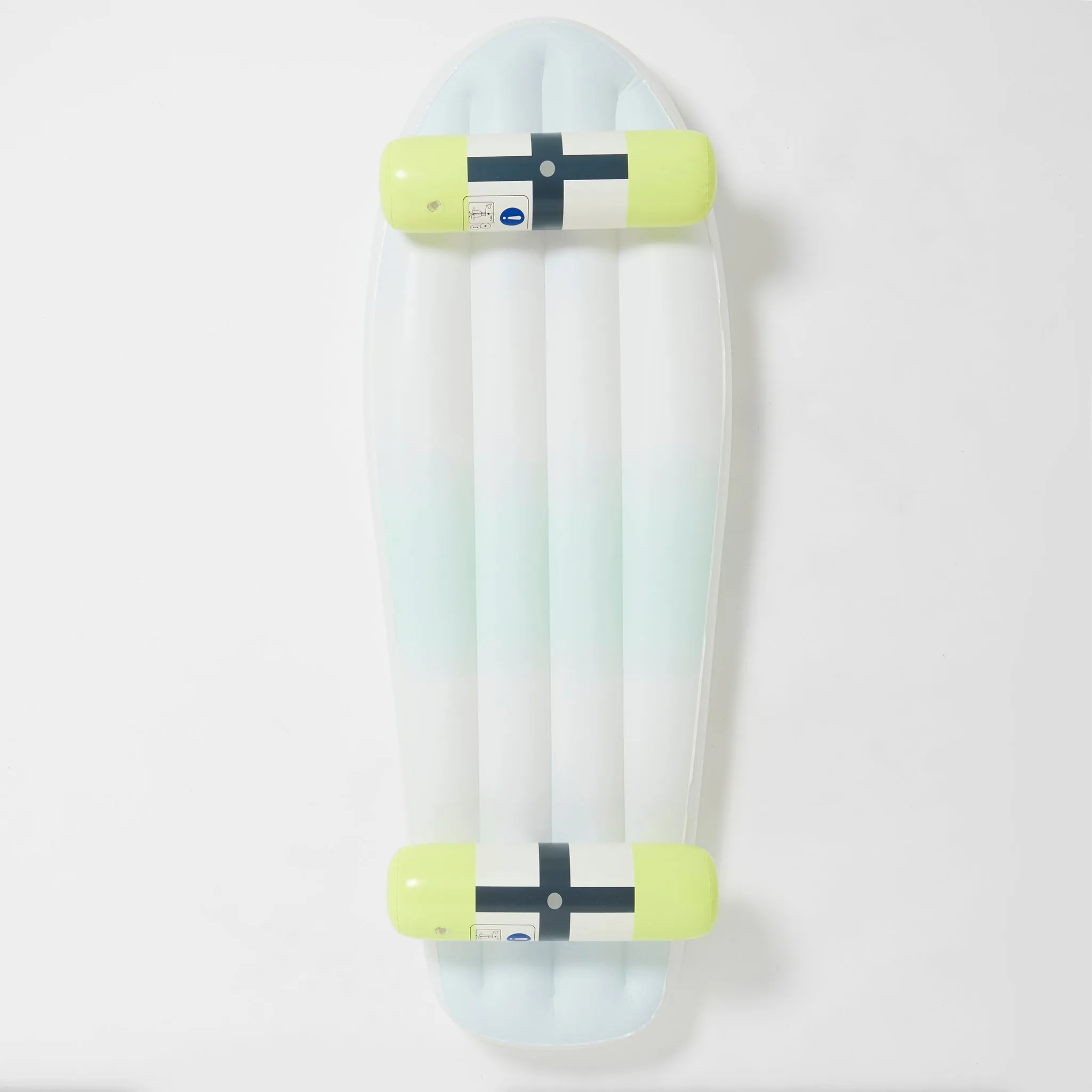 Kids Skateboard Float | The Sea Kids Blue-Lime Sunnylife