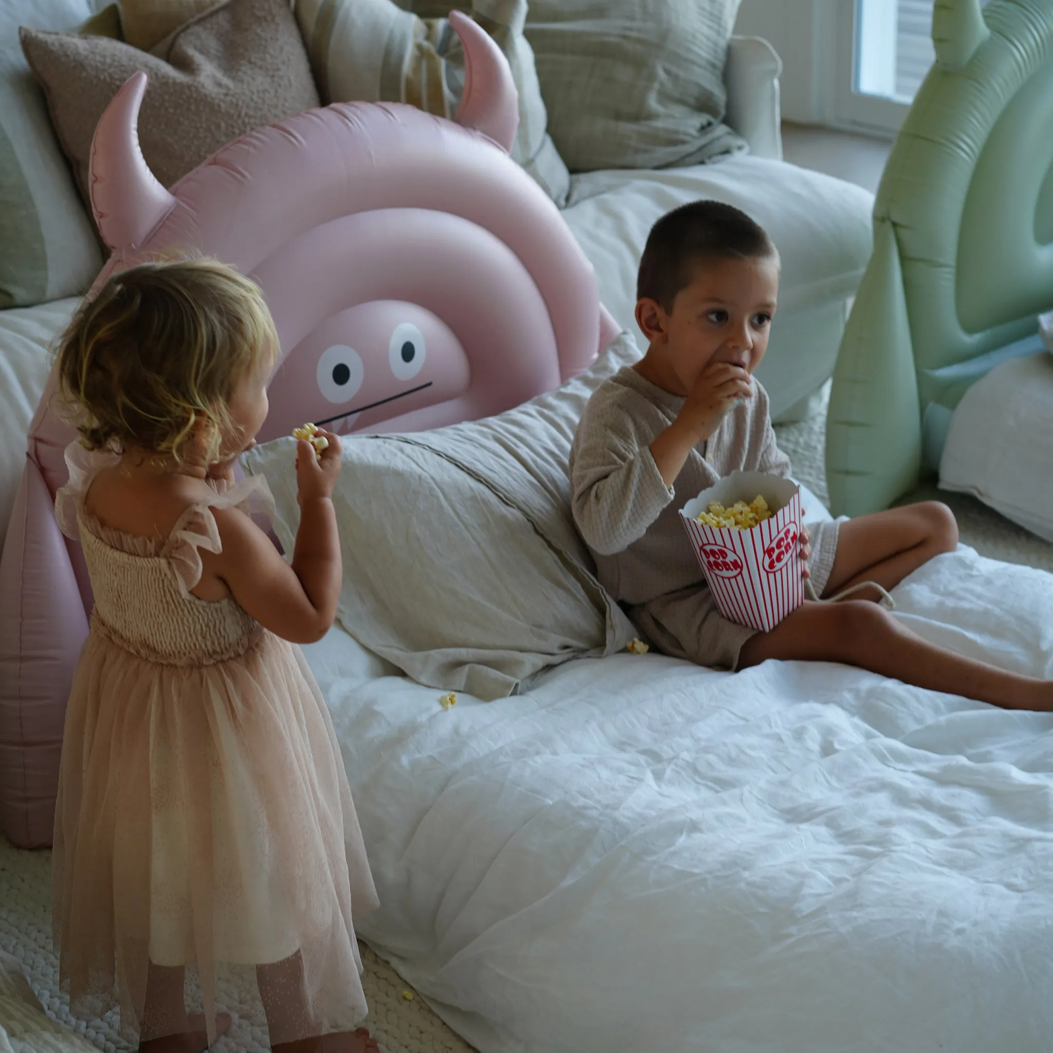 Kids Sleepover Bed | Monster Pink Sunnylife