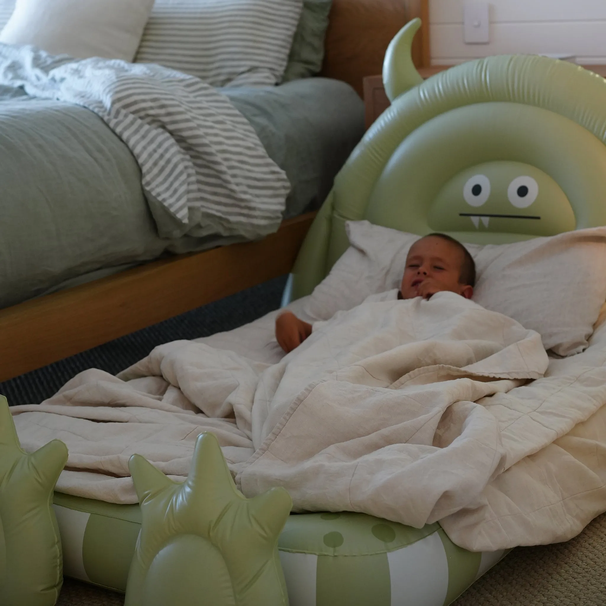Kids Sleepover Bed | Monster Sage Sunnylife